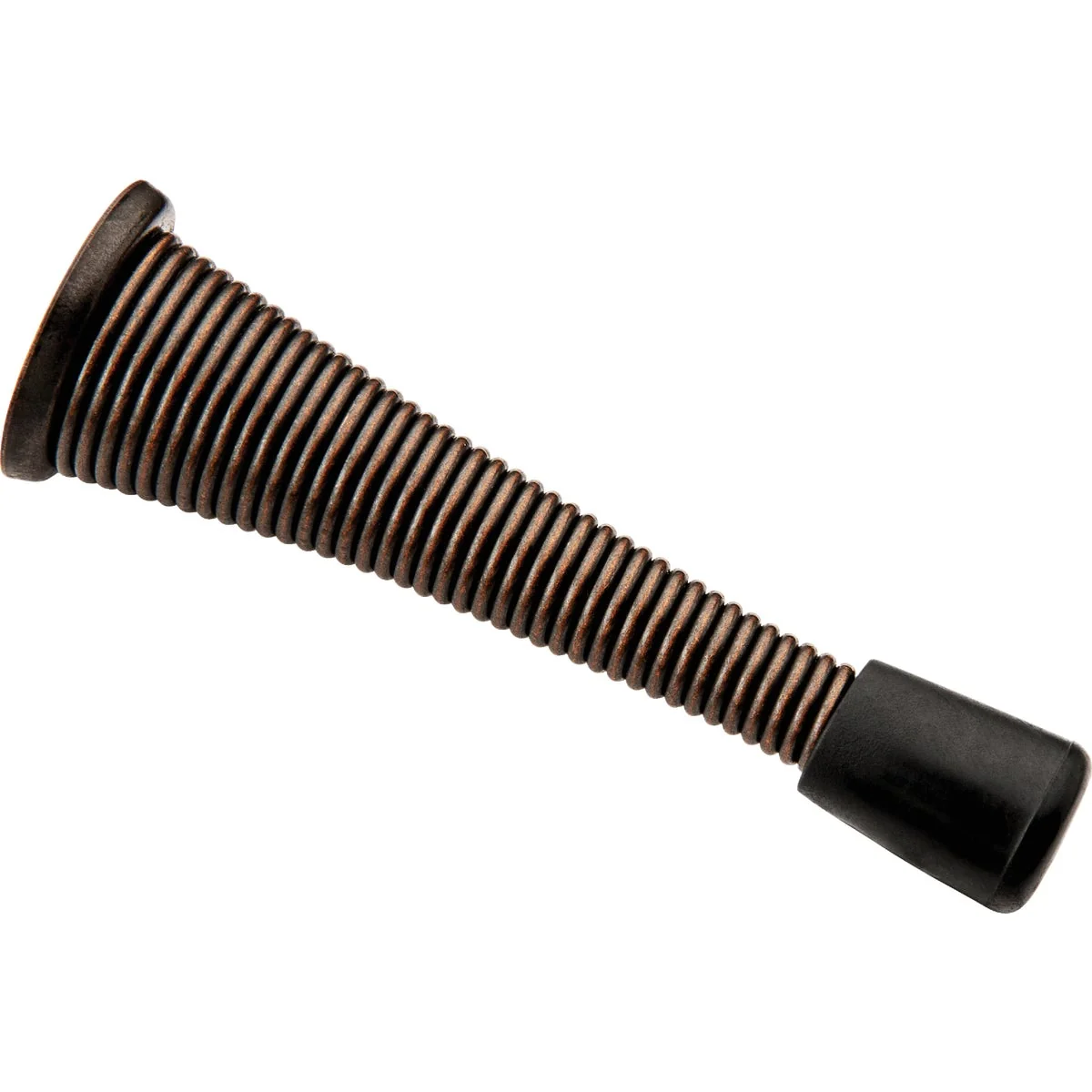 Contemporary National V232 3 In. Antique Bronze Spring Door Stop Premium