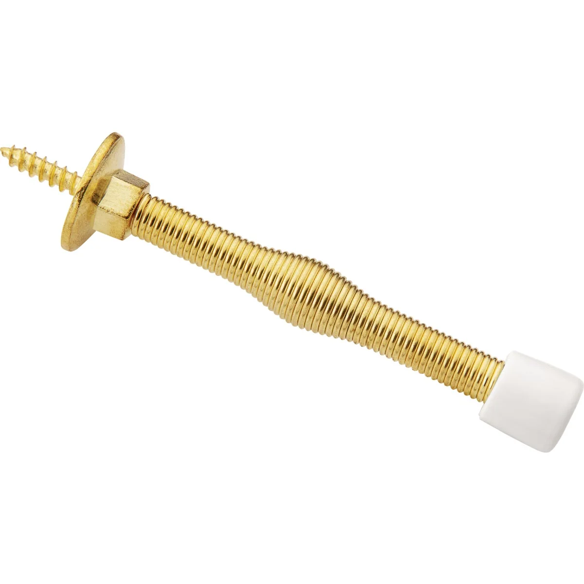 Breathable National SPB1410 3 In. Brass Spring Utility Door Stop Expertly Made