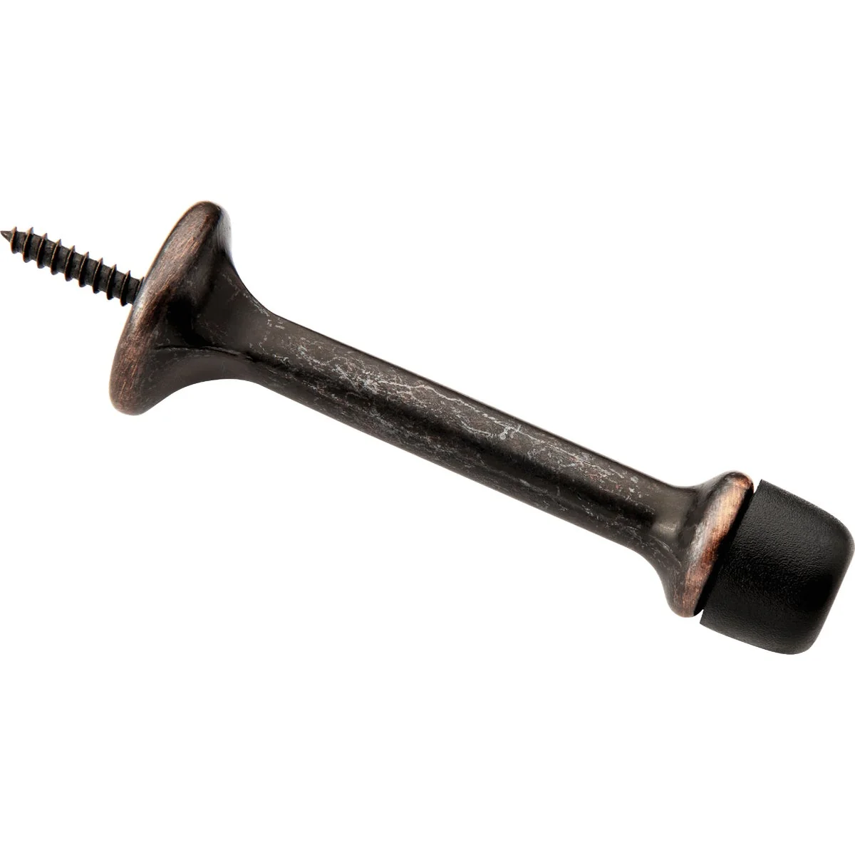 Practical National V236 3 In. Oil Rubbed Bronze Rigid Round Door Stop Elegant