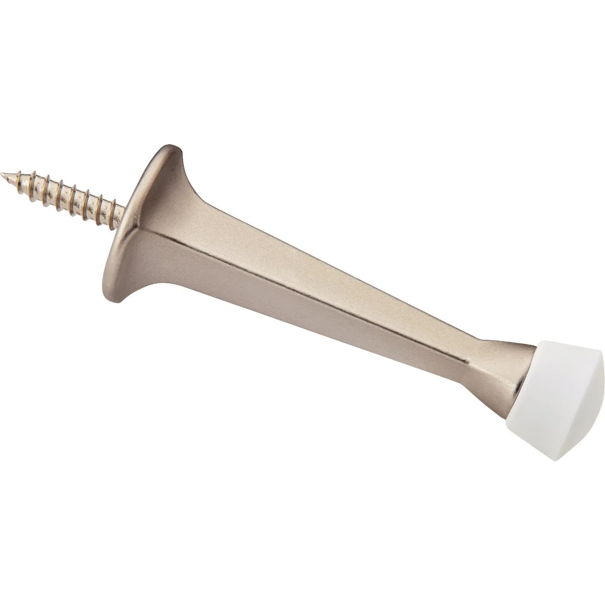 Solid National V236 3 In. Satin Nickel Rigid Square Door Stop Stylish