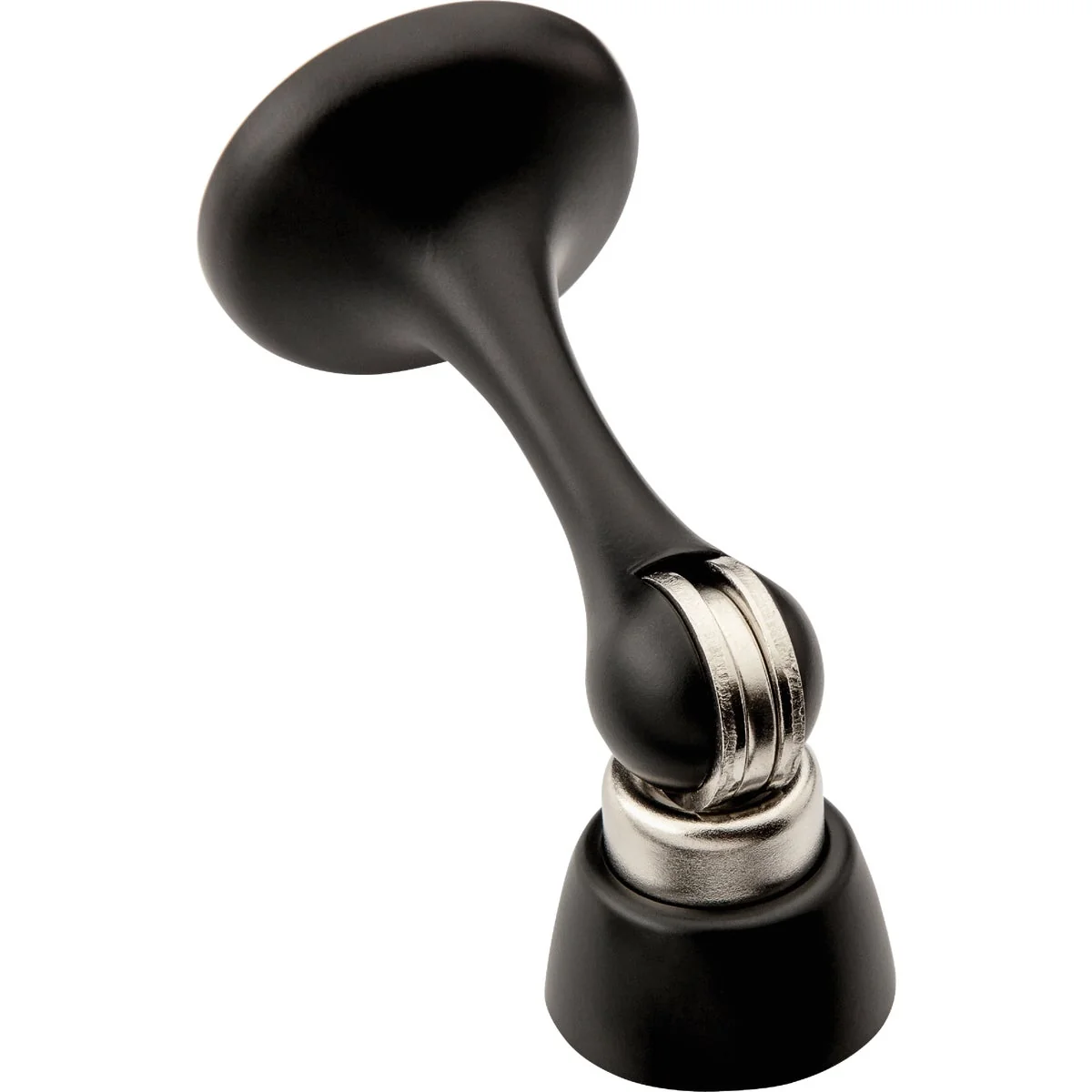 Fashionable National V244 Matte Black Magnetic Door Stop Powerful