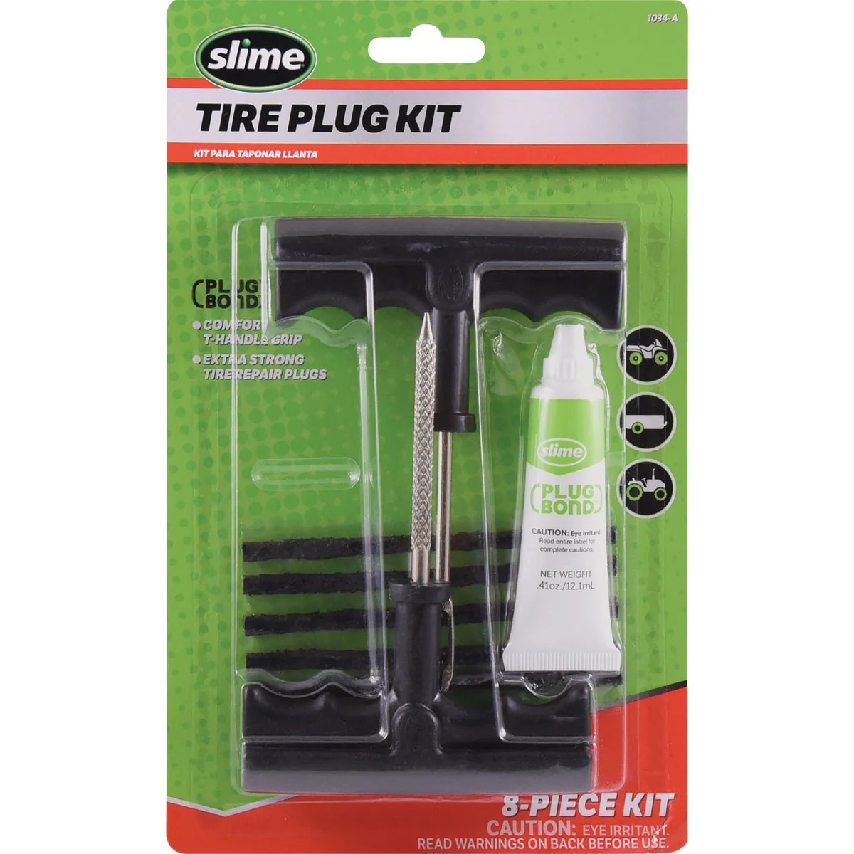 Original Design Slime Tire Plug Kit 8 Pc. Official