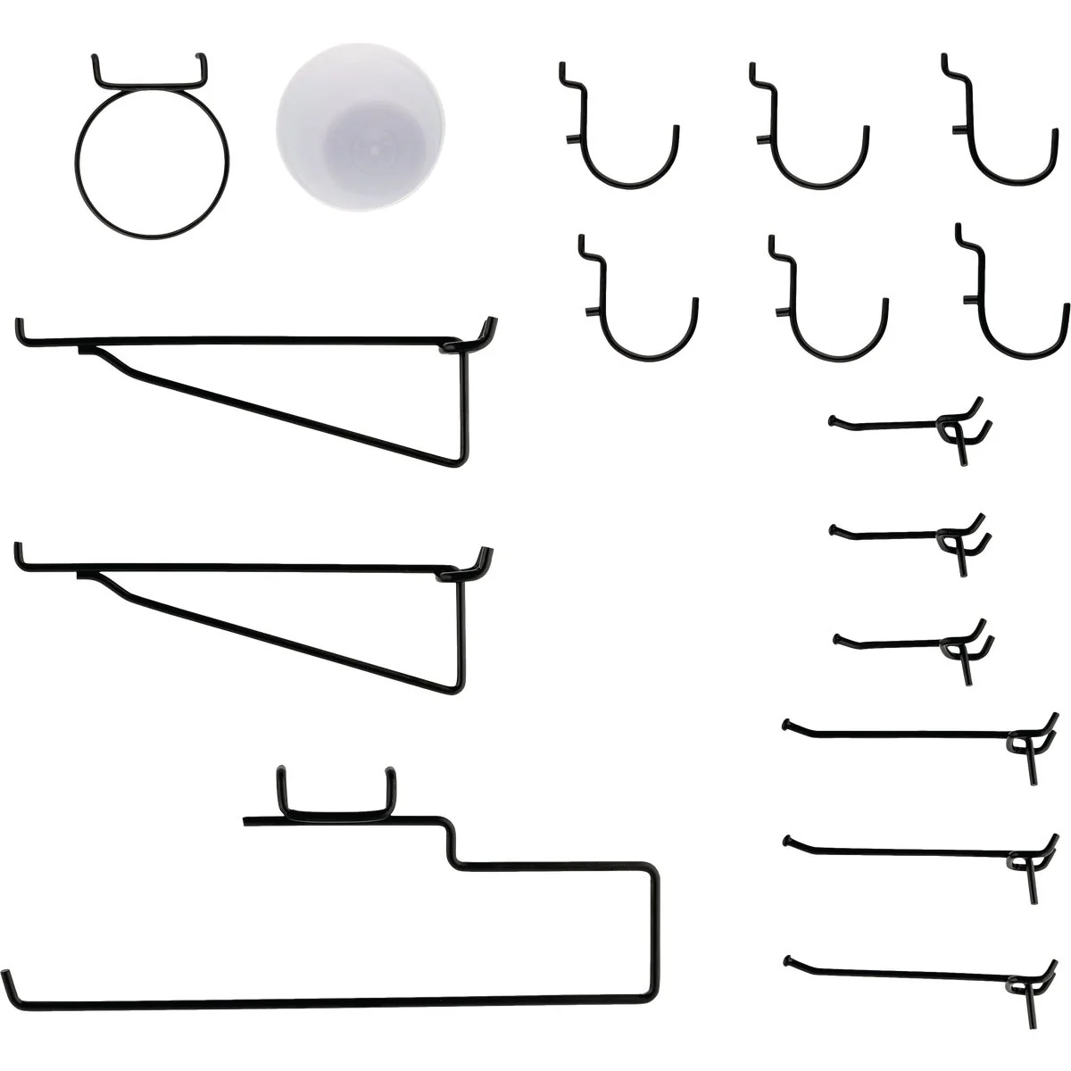 High-End National Hardware's Made By Me Pegboard Organization Hardware Kit Safe