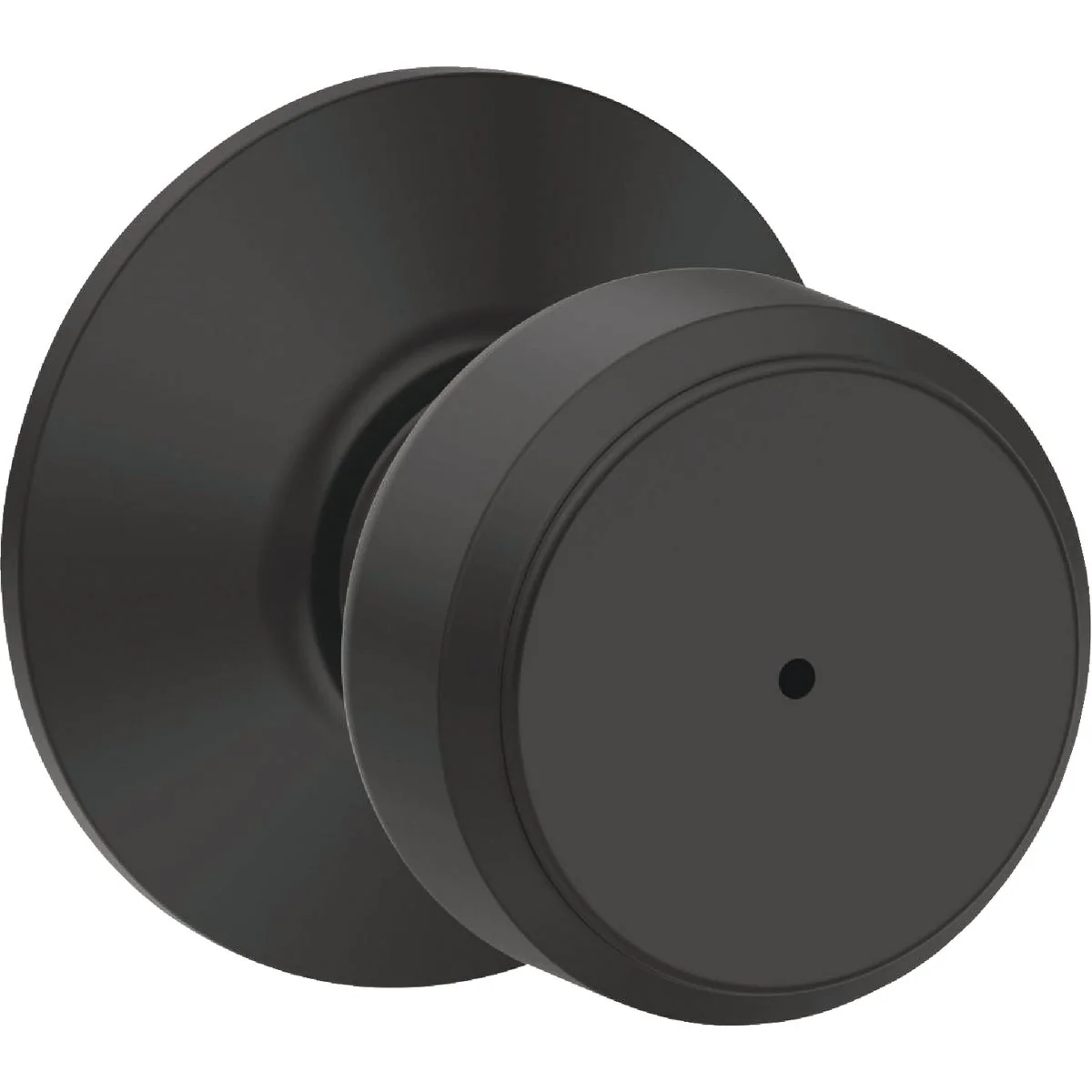 High-Grade Schlage Bowery Matte Black Bed Bath Privacy Lock Enhanced