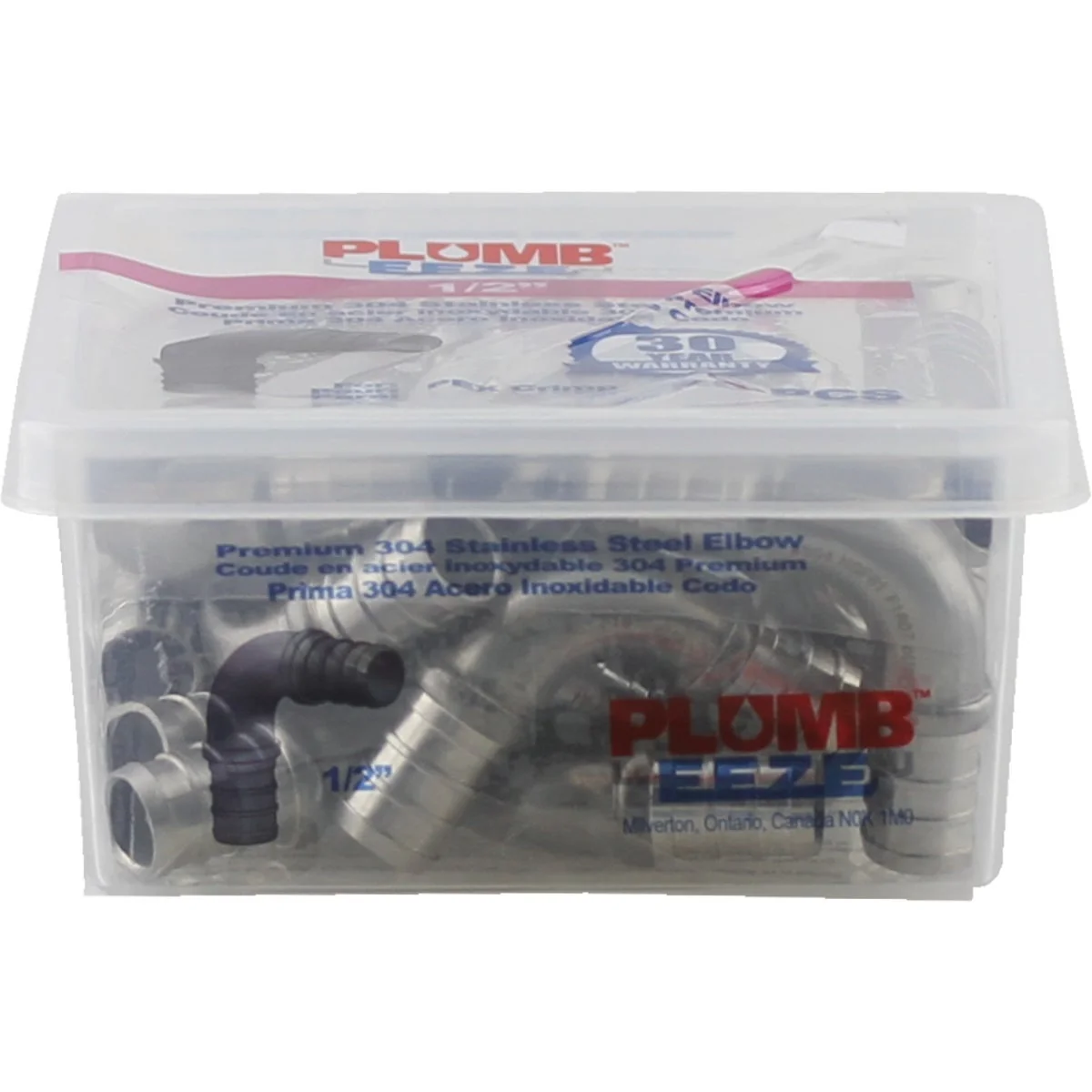 User-Friendly Plumbeeze 1 2 In. PEX Elbow 25-Pack First-Class