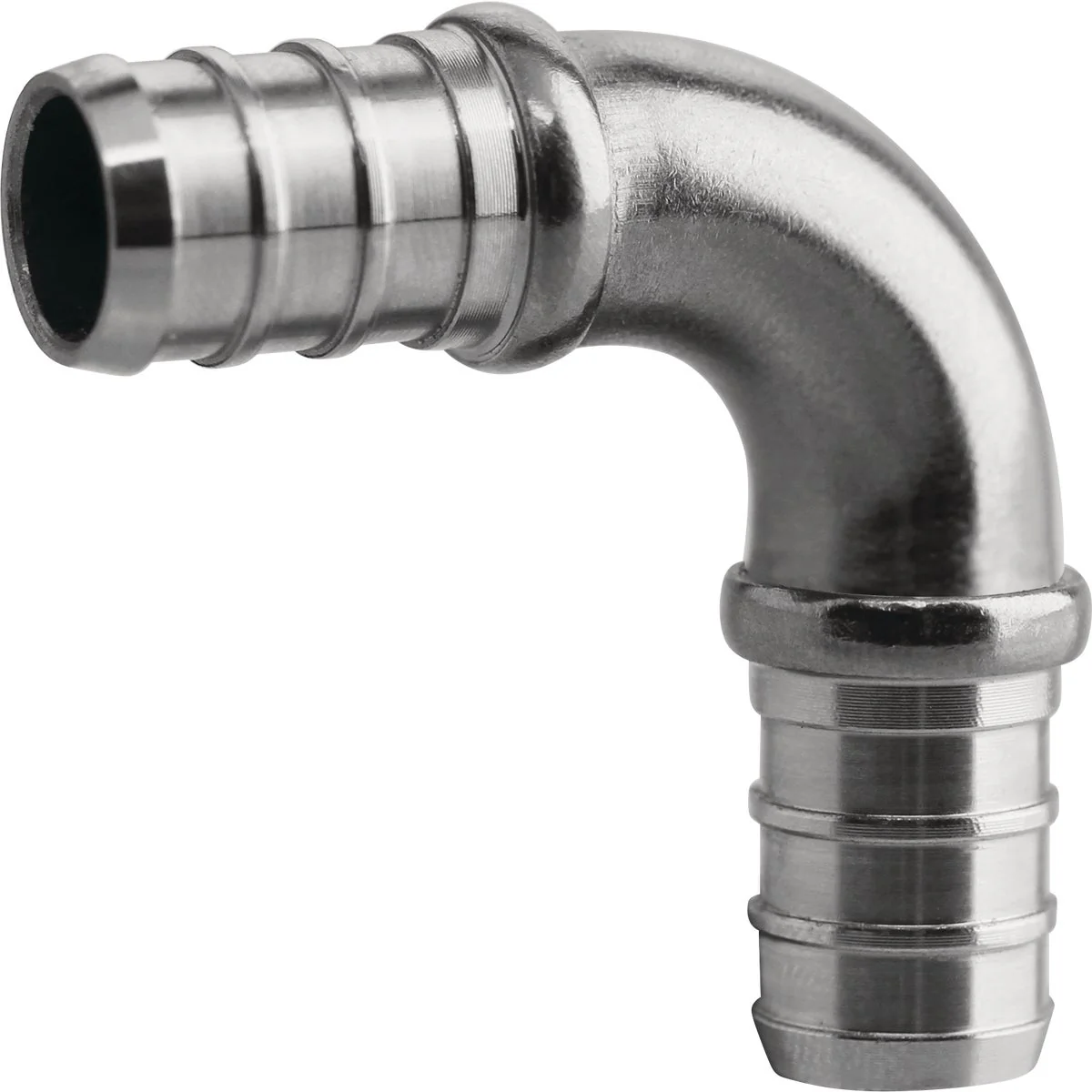 Powerful Plumbeeze 1 2 In. Stainles Steel PEX Elbow Unique