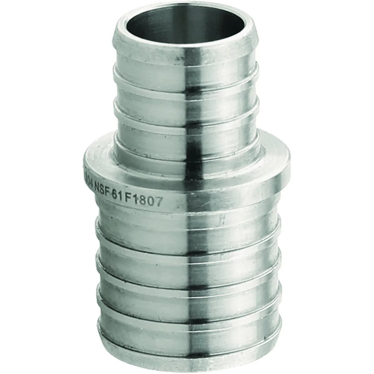 Consistent Plumbeeze 1 In. x 3 4 In. Stainless Steel PEX-B Coupling Practical