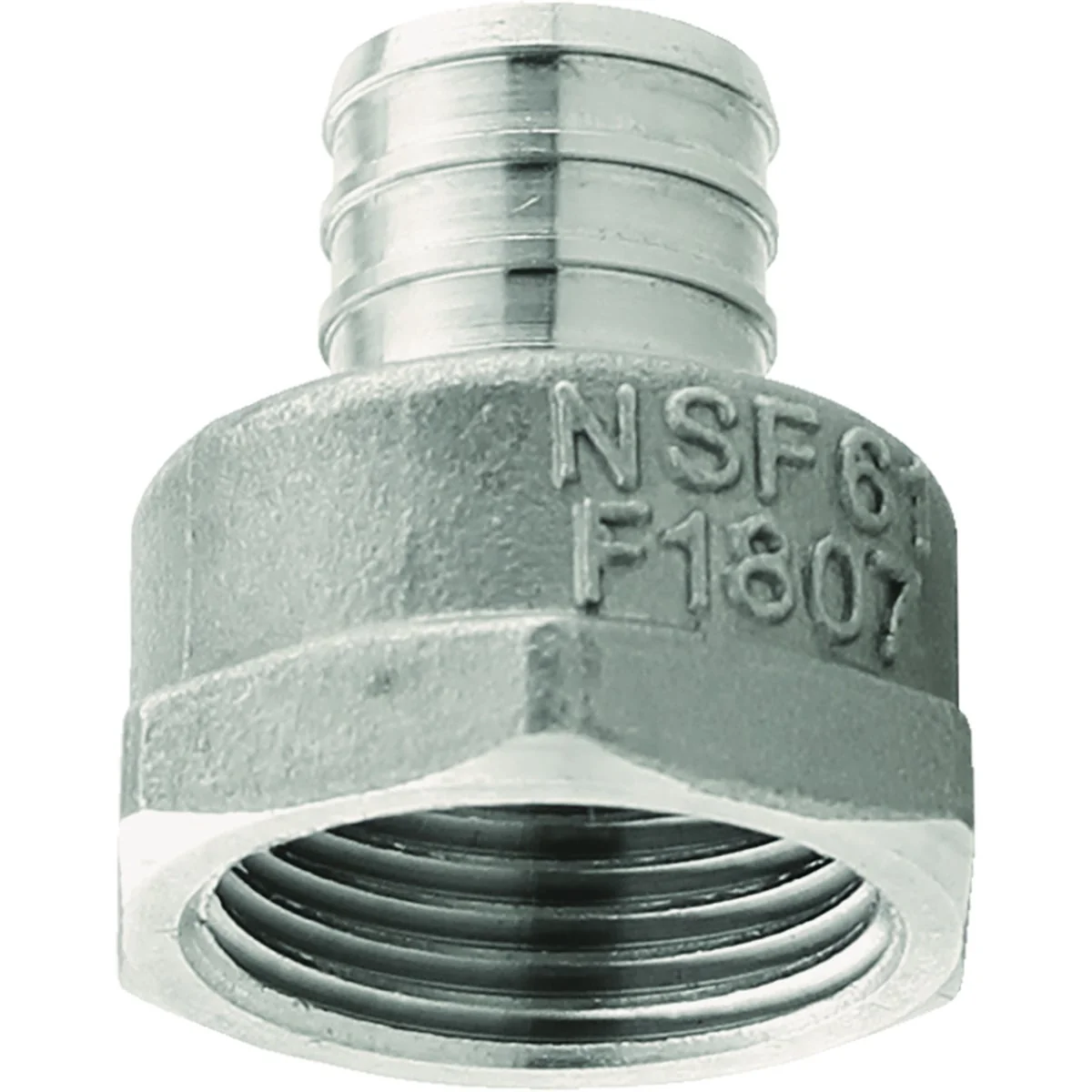 Classic Plumbeez 3 4 In. x 3 4 In. FPT Stainless Steel PEX Adapter Consistent