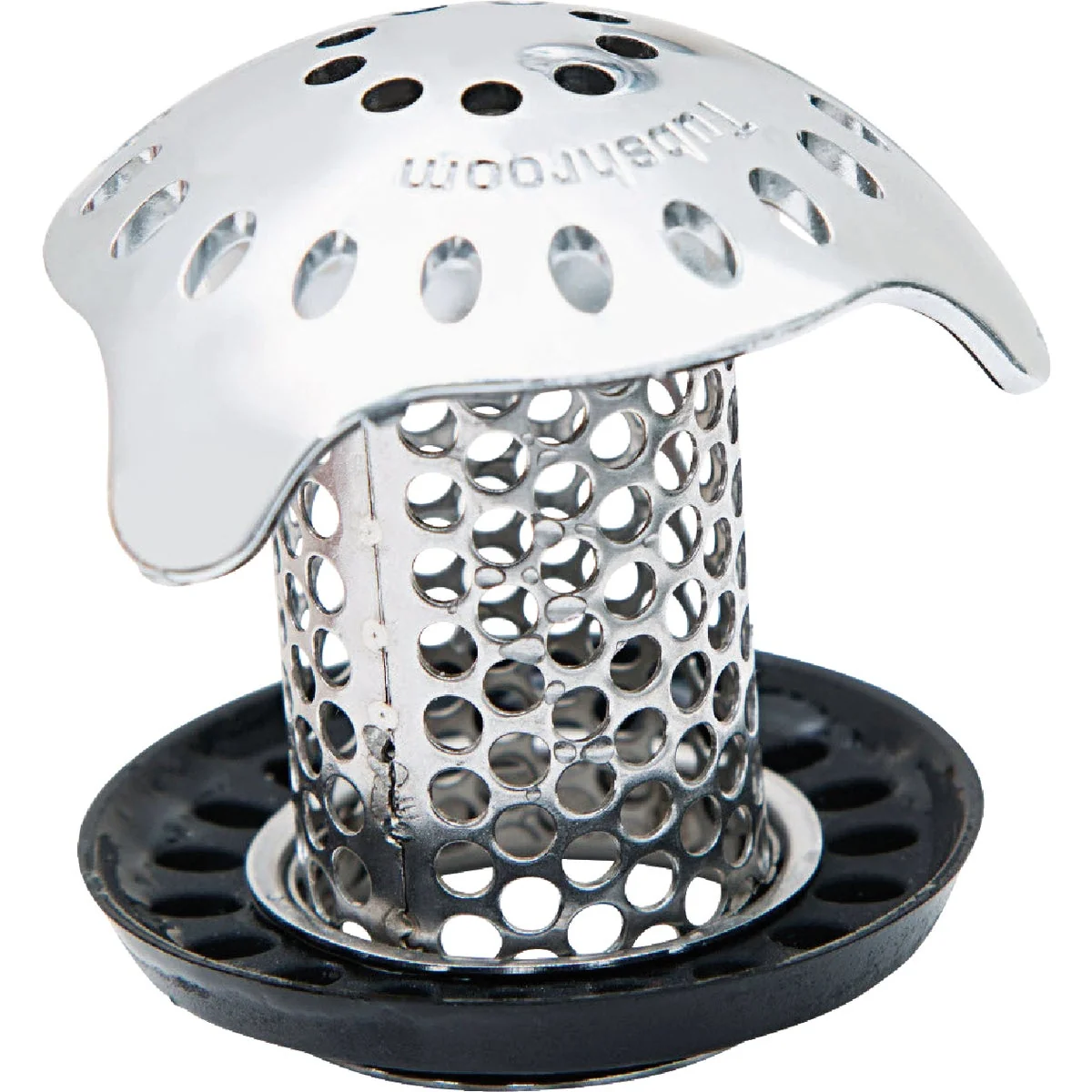 Professional TubShroom Ultra Edition 1.5 In. Chrome Stainless Steel Hair Catcher Trendy