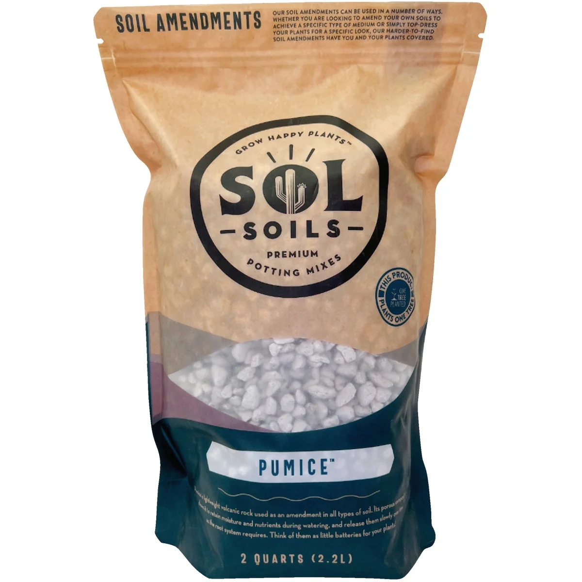 Powerful Sol Soils 2 Qt. Pumice High-Quality