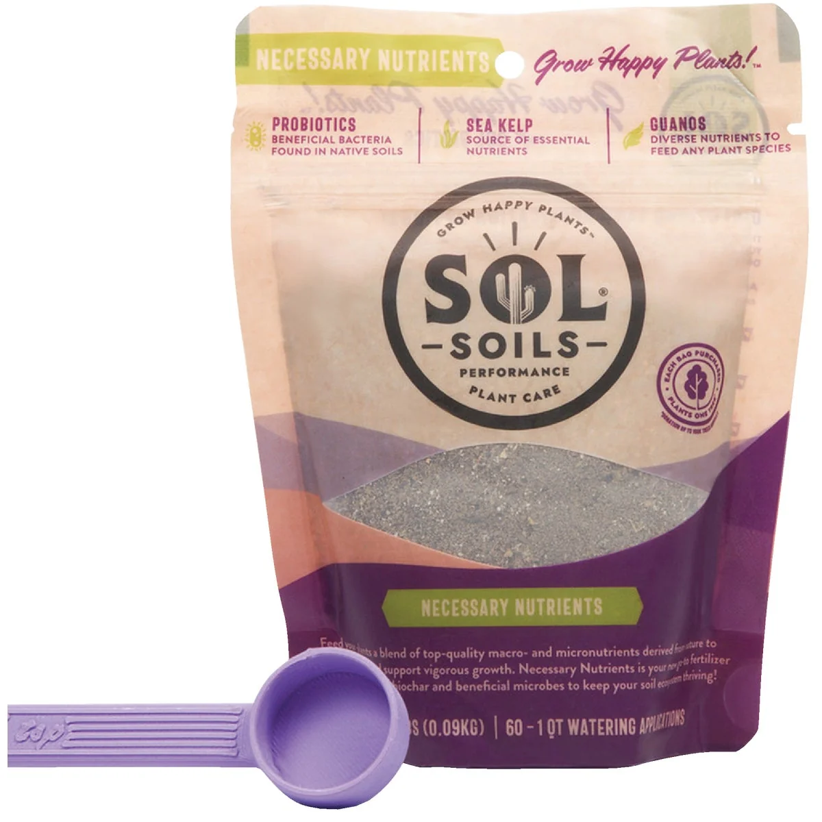 Minimalist Sol Soils 0.4 Lb. Necessary Nutrients Natural