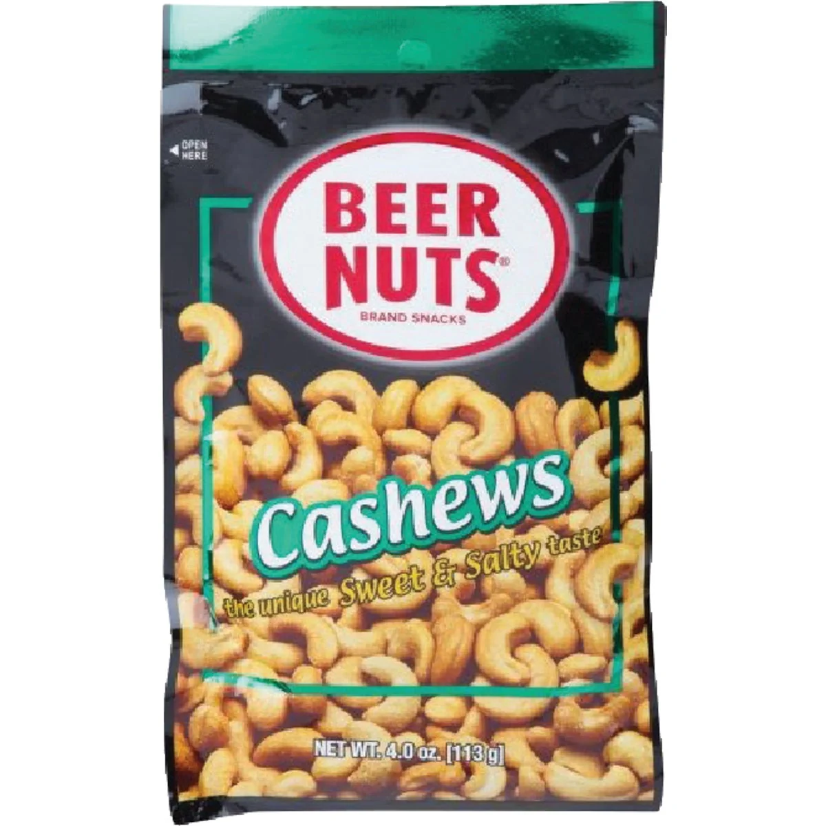 Versatile Beer Nuts 4 Oz. Sweet Salty Cashews Exclusive