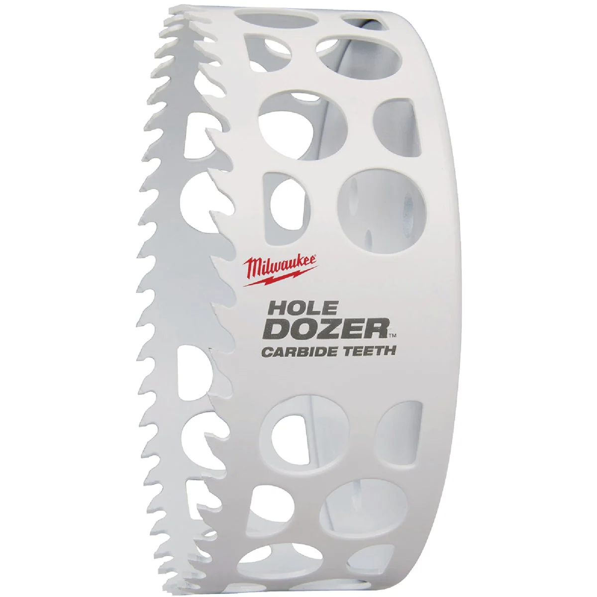 Functional Milwaukee HOLE DOZER 6 In. Hole Saw with Carbide Teeth Verified