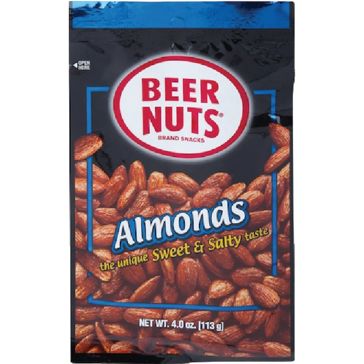 Clean Beer Nuts 4 Oz. Sweet Salty Almonds Elite