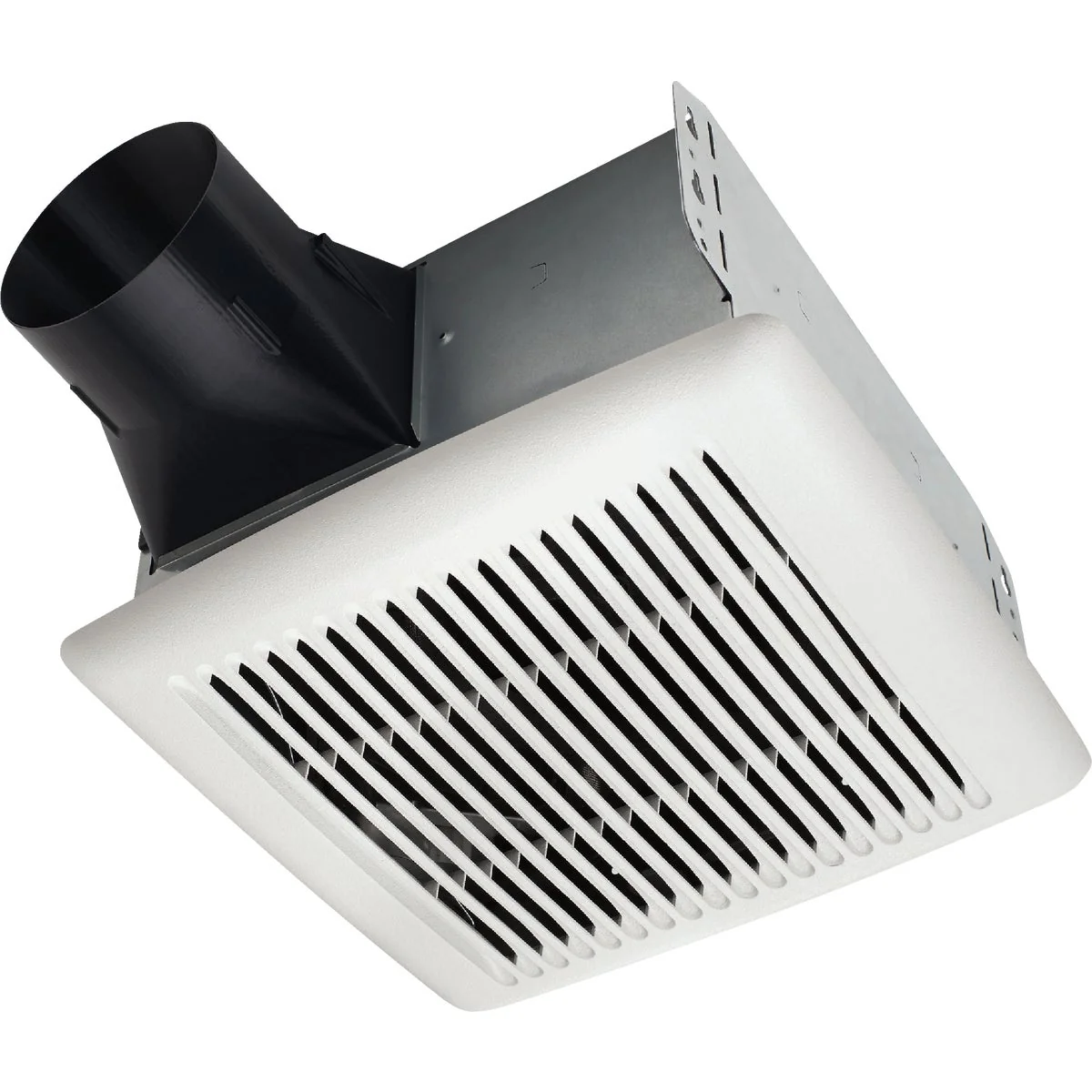 Functional Broan-NuTone Flex Series 80 CFM 1.2 Sones 120V Ceiling Room Side Installation Bath Exhaust Fan Crafted