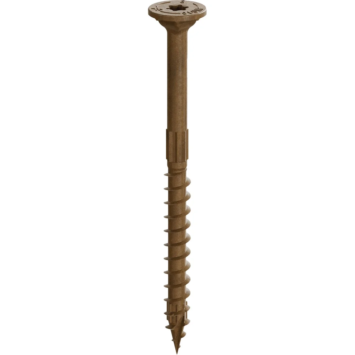 Fashionable Simpson Strong-Tie Strong-Drive SDWS Timber Exterior Grade 0.220 In. x 3 In. T40 Screw Tan 950 Ct. Outstanding