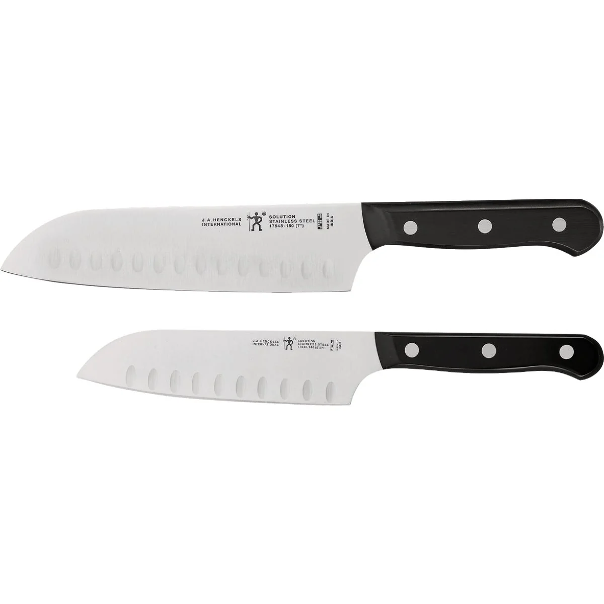Prestigious J. A. Henckels International Solution Santoku Knife Set 2-Piece Relaxed
