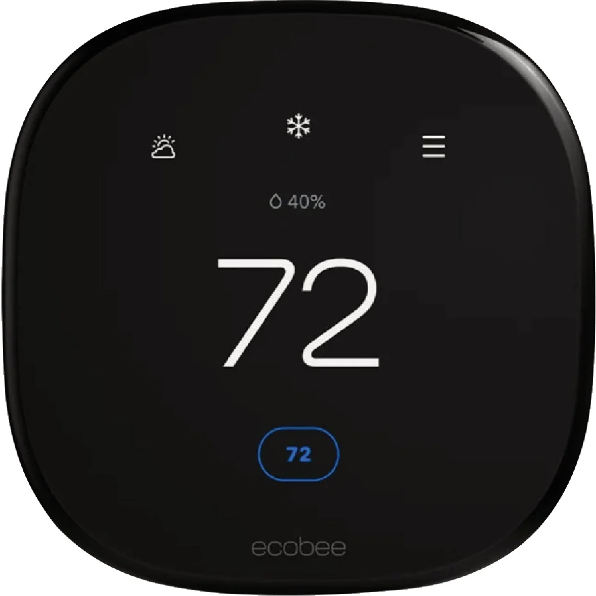 Selected Ecobee Smart Thermostat Enhanced Green