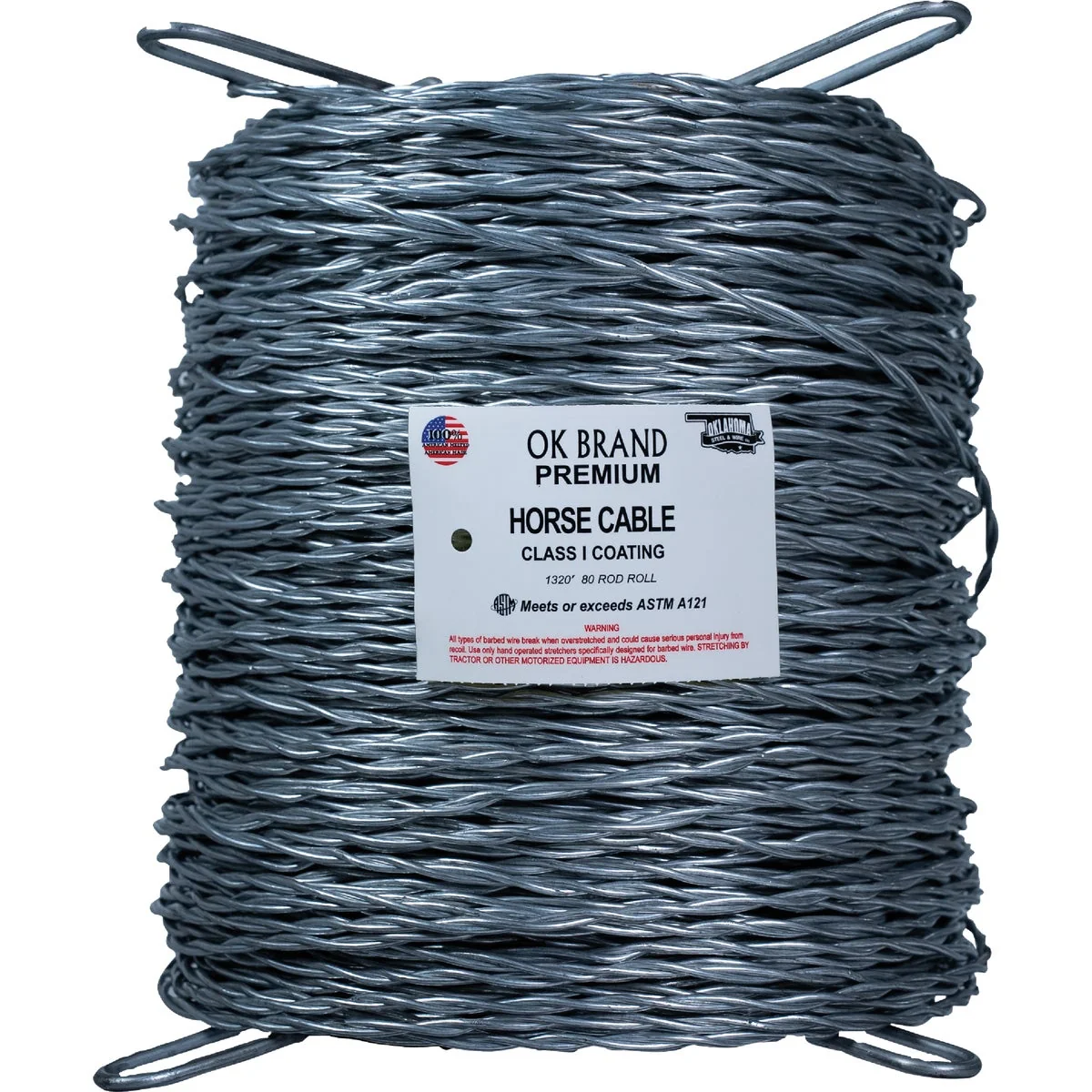 Advanced Oklahoma Steel 1320 Ft' 12.5 Ga. Barbless Wire Easy-to-Use