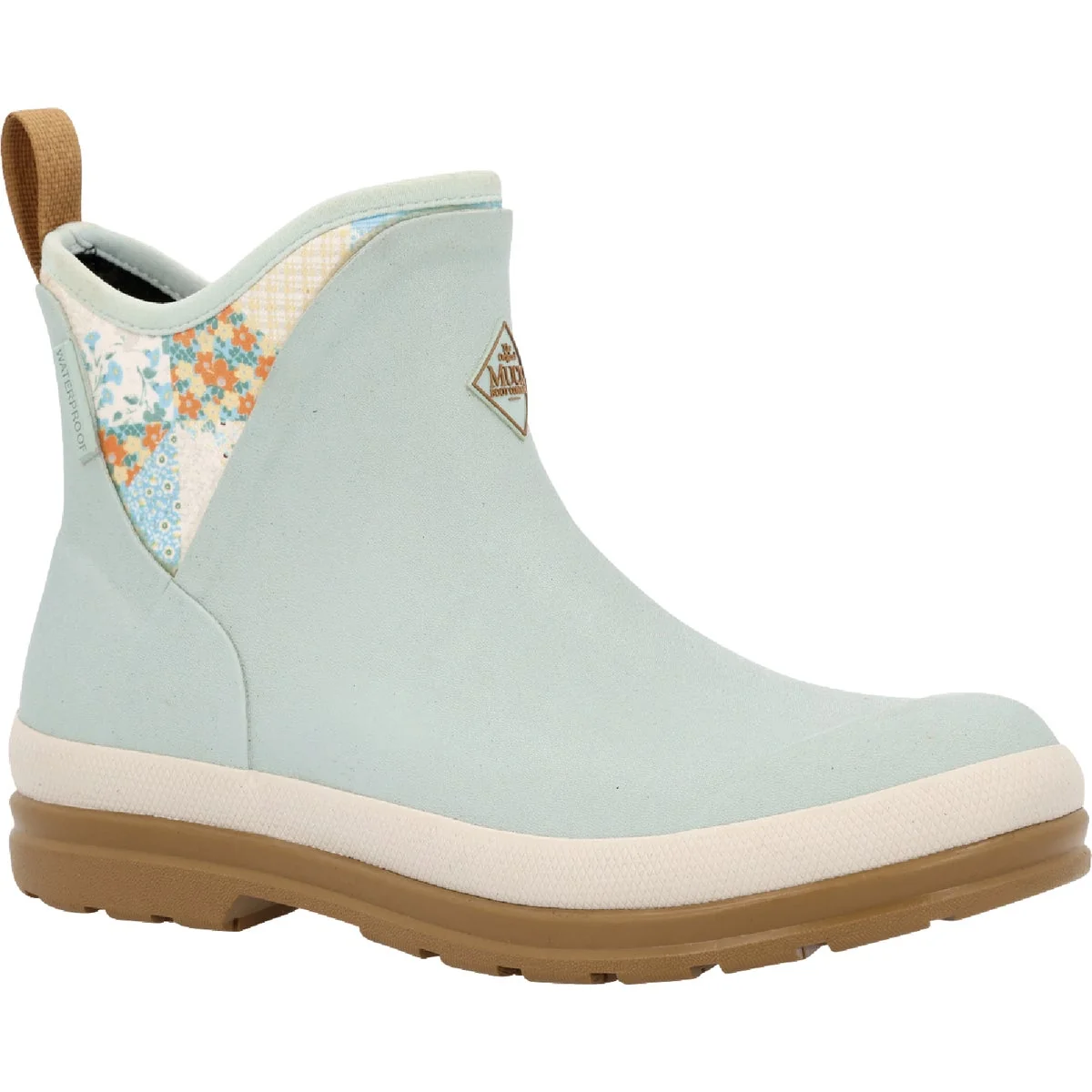 Versatile The Muck Boot Company Women's Blue Quilted Floral Ankle Boot Size 6 Exceptional