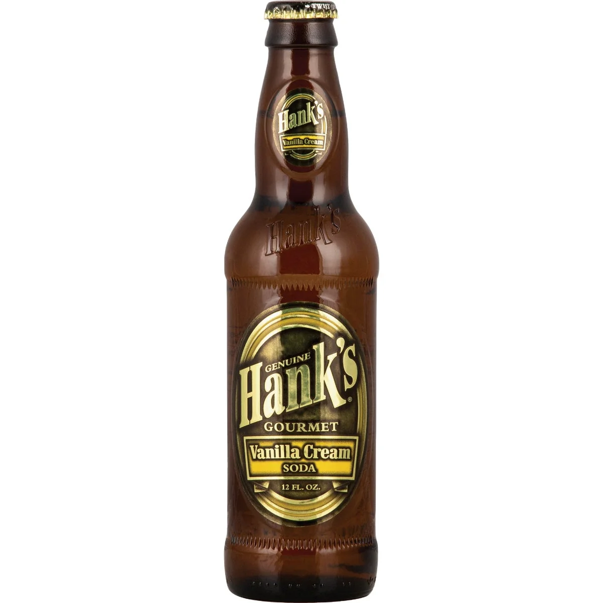 Dependable Hank's 12 Oz. Premium Vanilla Cream Soda 4-Pack Flexible
