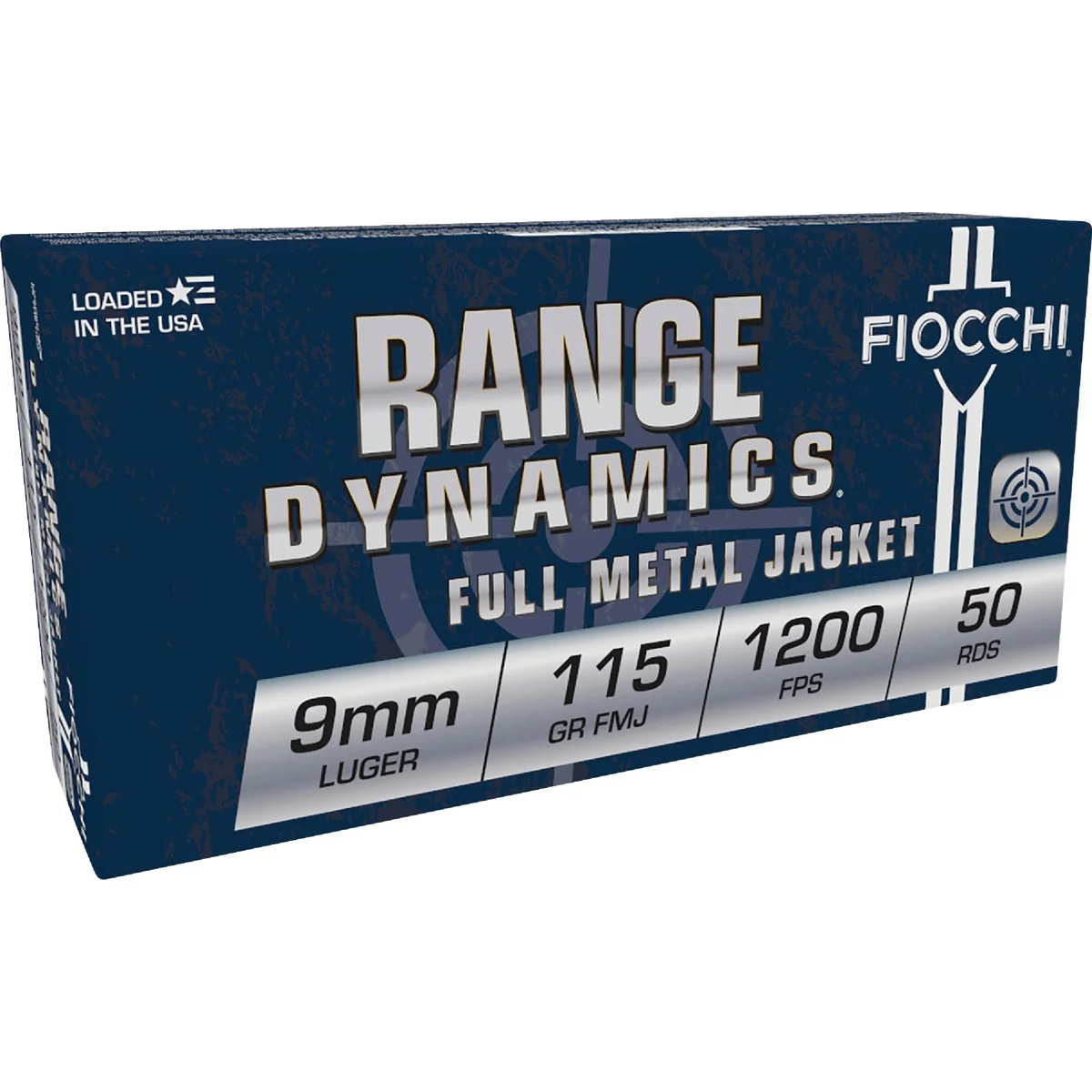 Reliable Fiocchi Training Dynamics 9mm 115 Grain FMH Centerfire Ammunition Cartridges Innovative