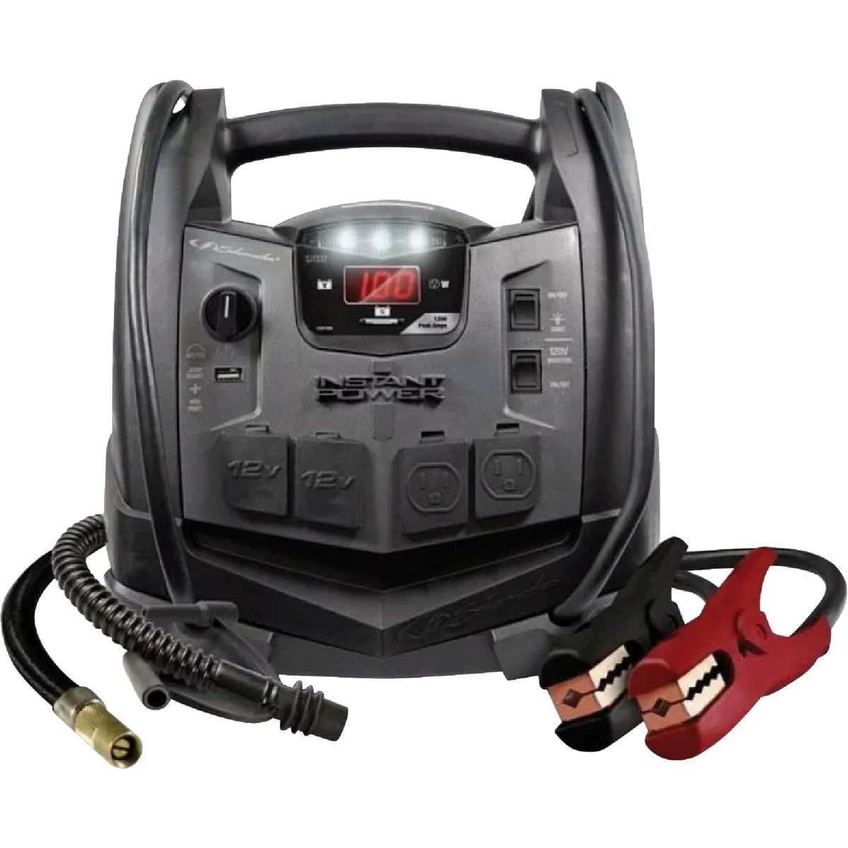 Certified Schumacher 1200 Amp 6-in-1 Portable Power Station Recyclable