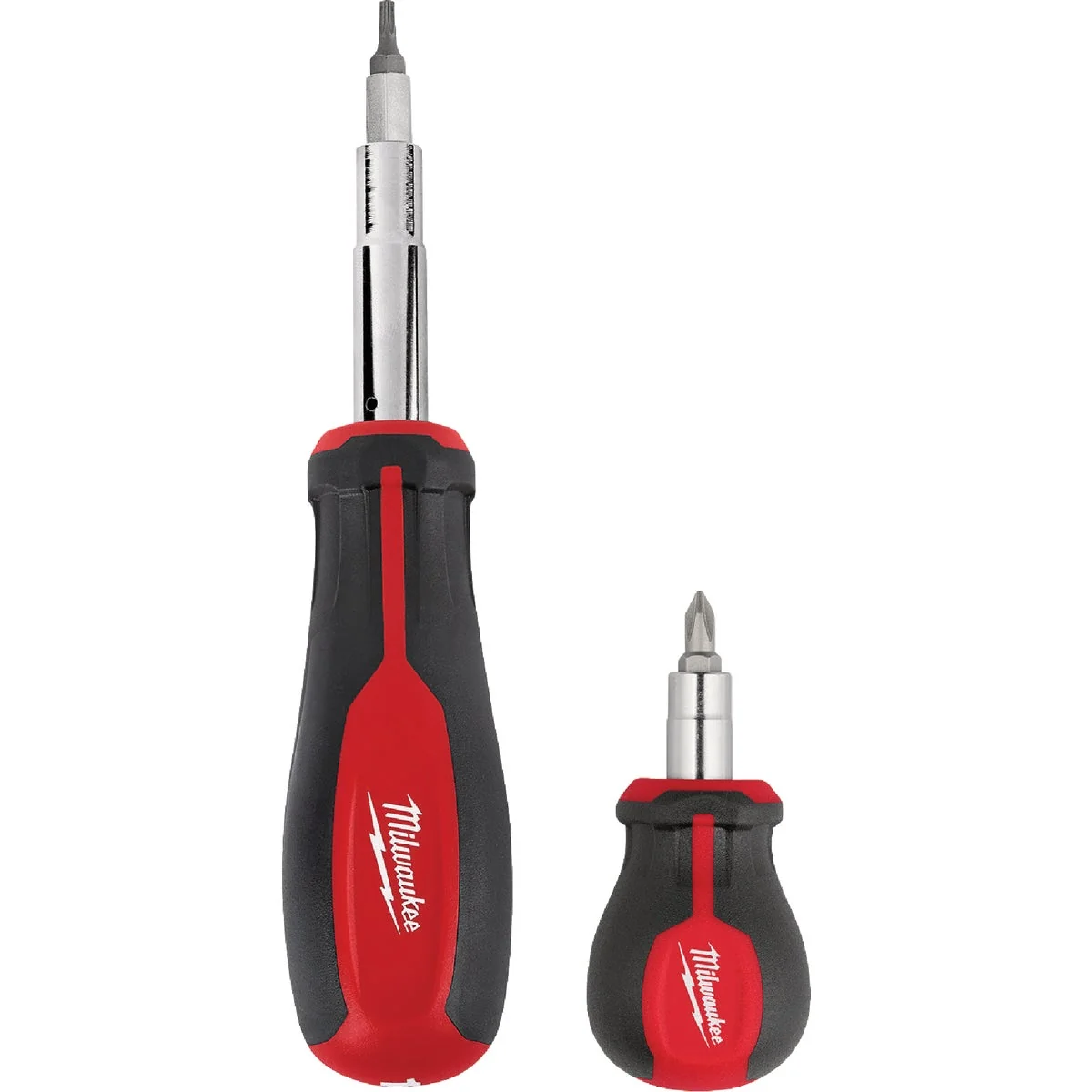 Proven Milwaukee 2-Piece Multi-Bit Screwdriver Set High-Quality
