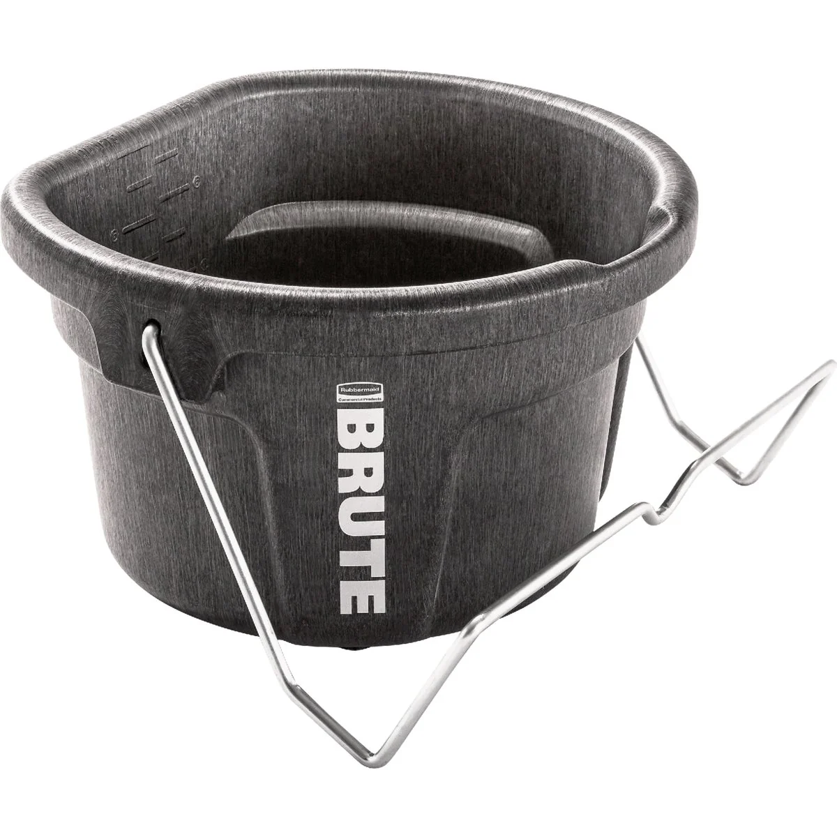 Certified Rubbermaid Commercial Brute 2 Gal. 3-in-1 Flat Back Bucket Dependable