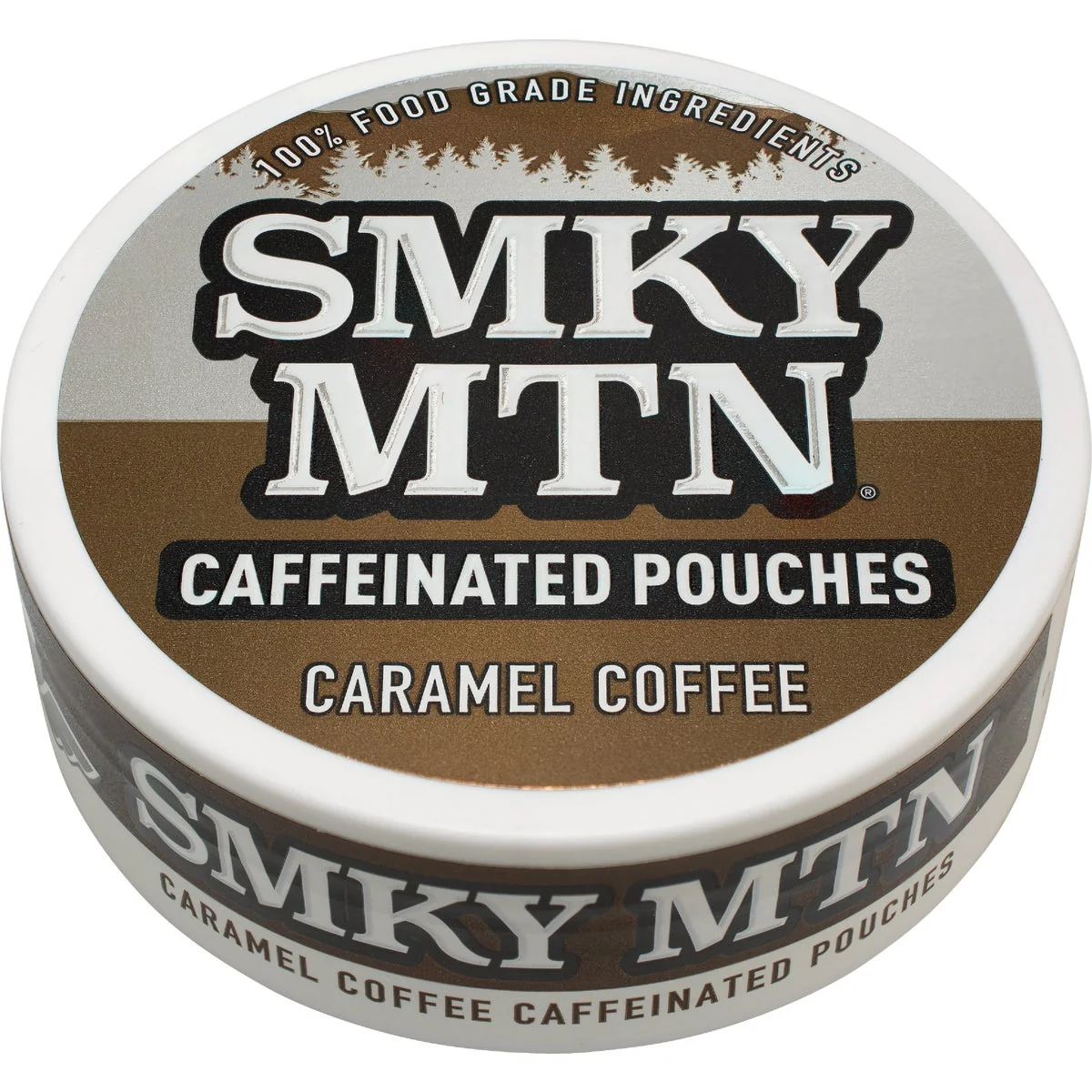 Flexible Smokey Mountain Coffee Caffeinated Pouches Reusable