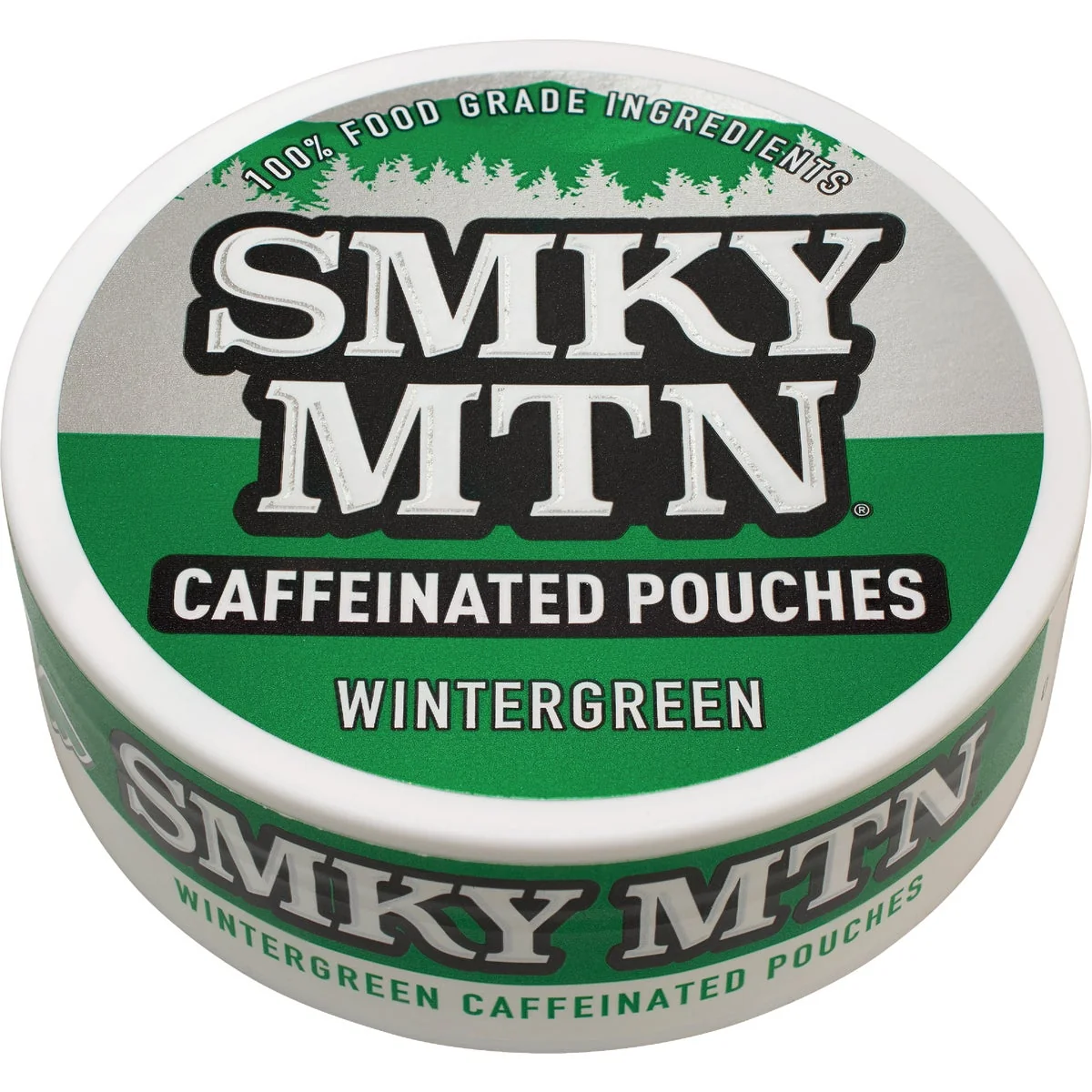 Fine Crafted Smokey Mountain Wintergreen Caffeinated Pouches Modern