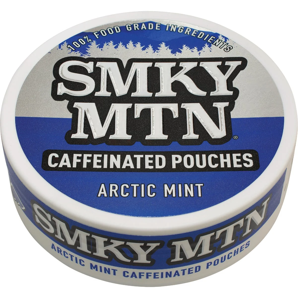 Green Smokey Mountain Arctic Mint Caffeinated Pouches Organic