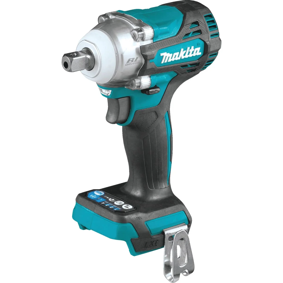 Elite Makita 18V LXT Lithium-Ion Brushless 1 2 In. 4-Speed Cordless Impact Wrench with Detent Anvil Tool Only Minimalist