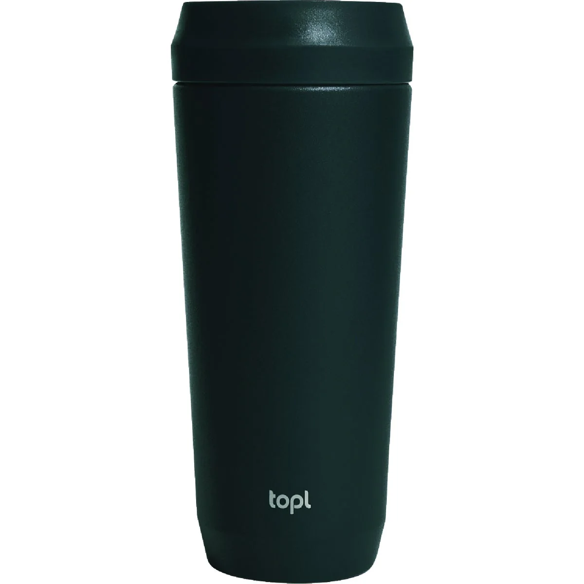 Traditional Topl To Go 20 Oz. Charcoal Stainless Steel Insulated Tumbler Detailed
