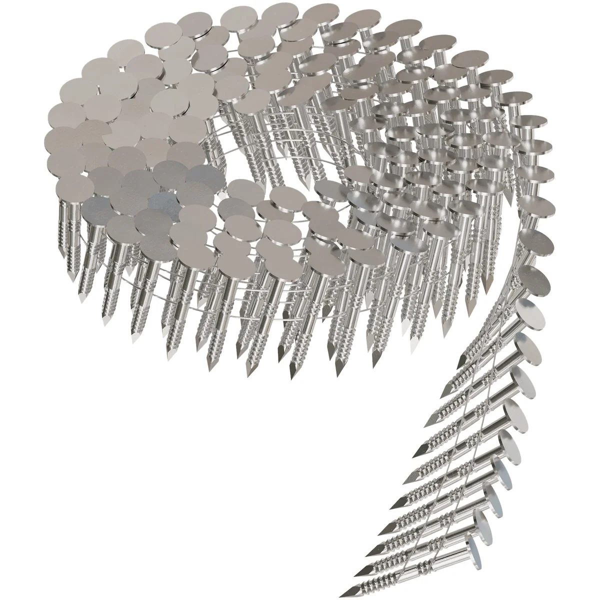 Smart Simpson Strong-Tie 1-1 4 In. 15 Degree Wire Coil Roofing Nail 3600 Ct. Effective