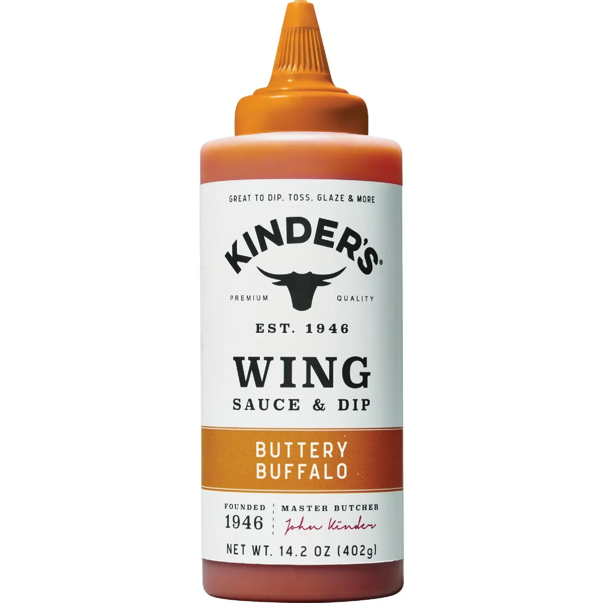 World-Class Kinder's 14.2 Oz. Buttery Buffalo Wing Sauce Dip Elite