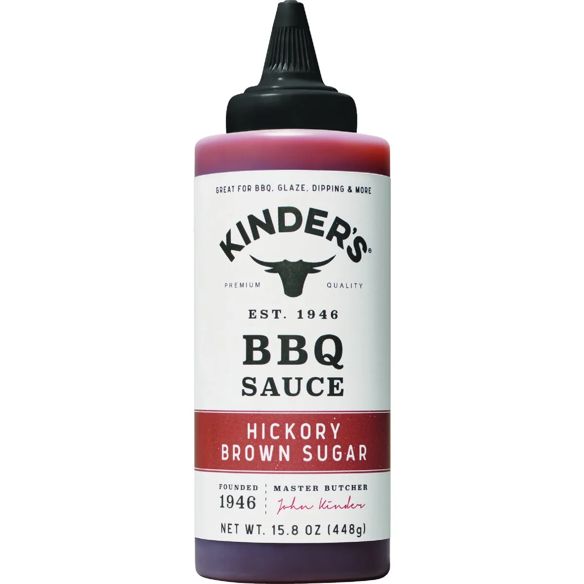 Responsible Kinder's 15.8 Oz. Hickory Brown Sugar BBQ Sauce Prestigious