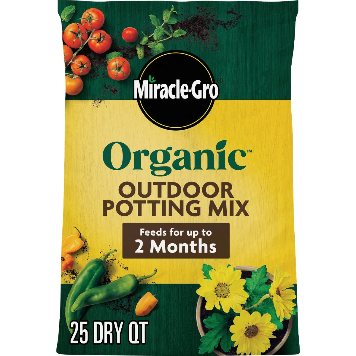 Advanced -Gro 25 Qt. Organic Outdoor Potting Mix Breathable