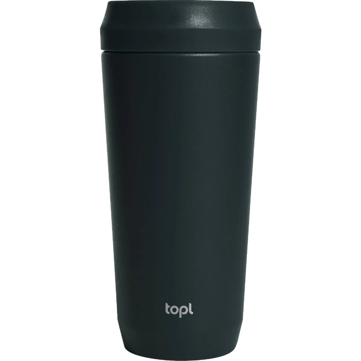 Elegant Topl To Go 16 Oz. Charcoal Stainless Steel Insulated Tumbler Breathable