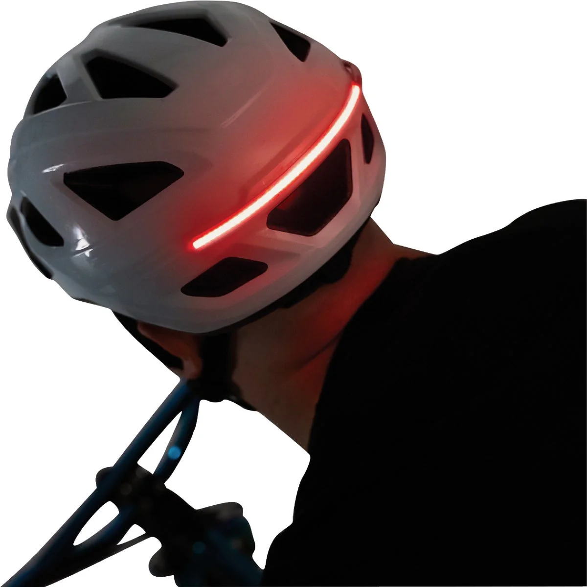 Next-Generation Brightz Red LED Helmet Light Casual