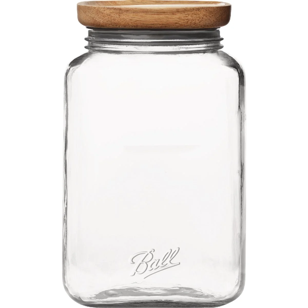 Artisan Ball 15.6 Cup Stack Store Jar with Wooden Lid Fast