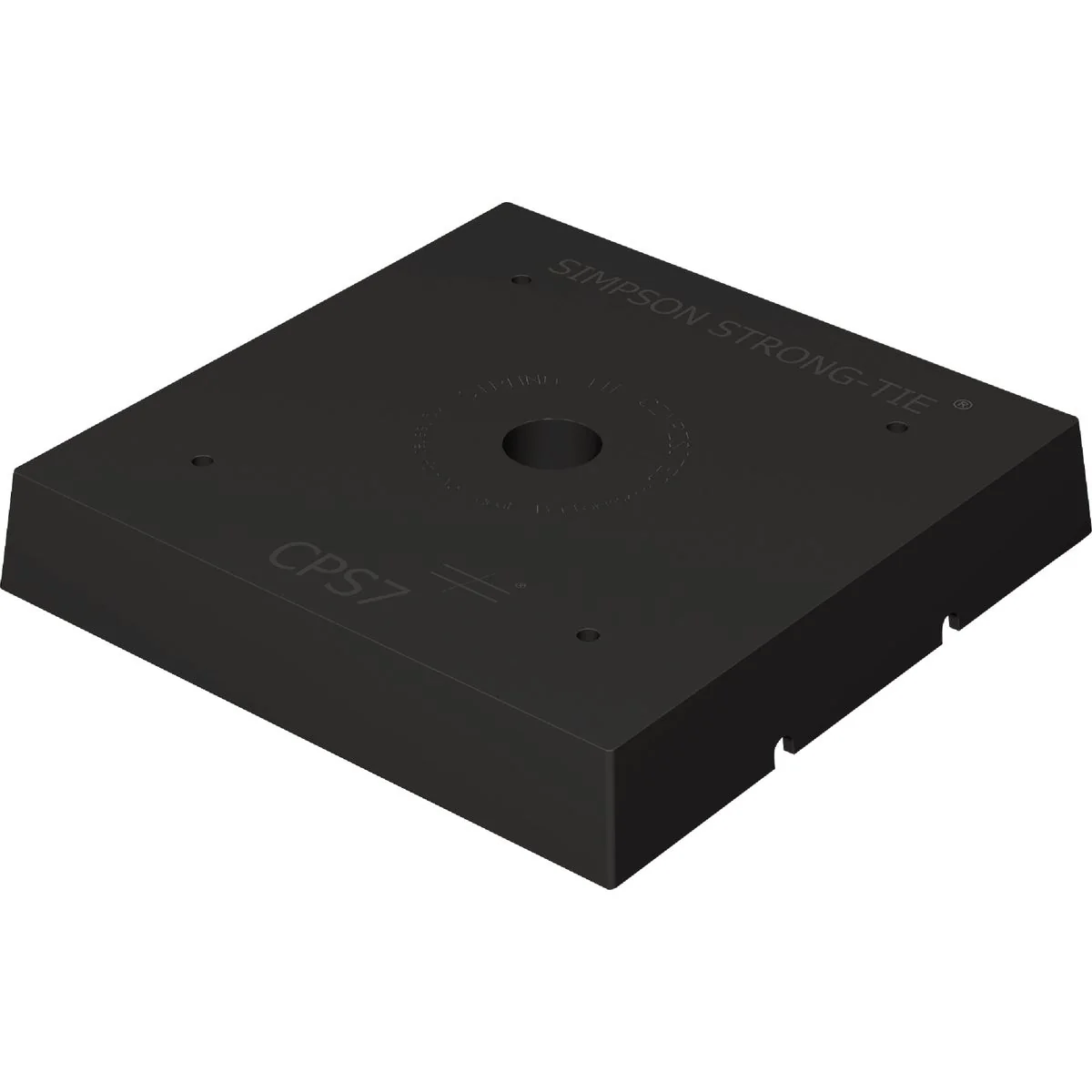 Exclusive Simpson Strong-Tie CPS Composite Plastic Standoff for 8x8 Dependable