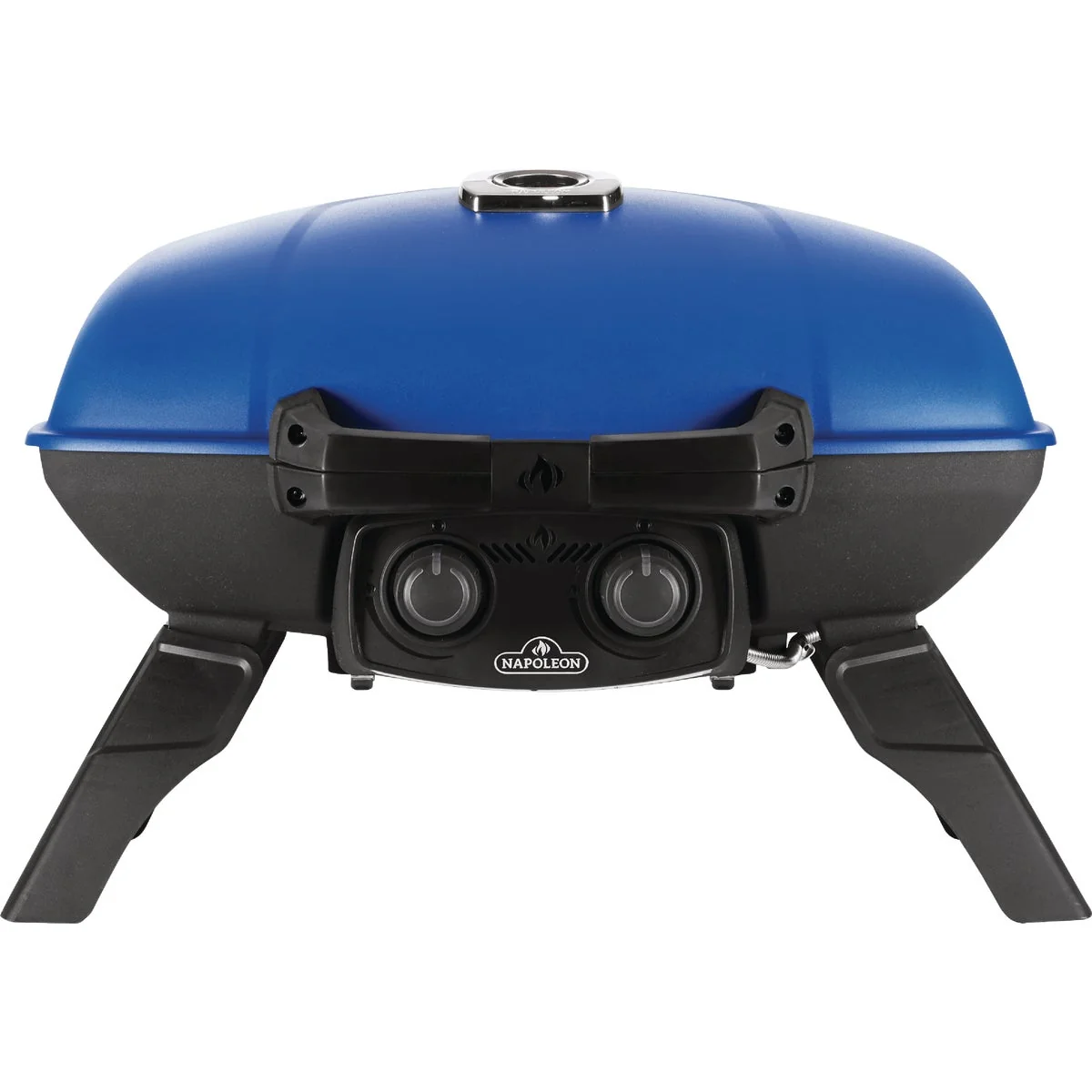 Versatile Napoleon TravelQ 285 Portable Propane Gas Grill Blue Minimalist