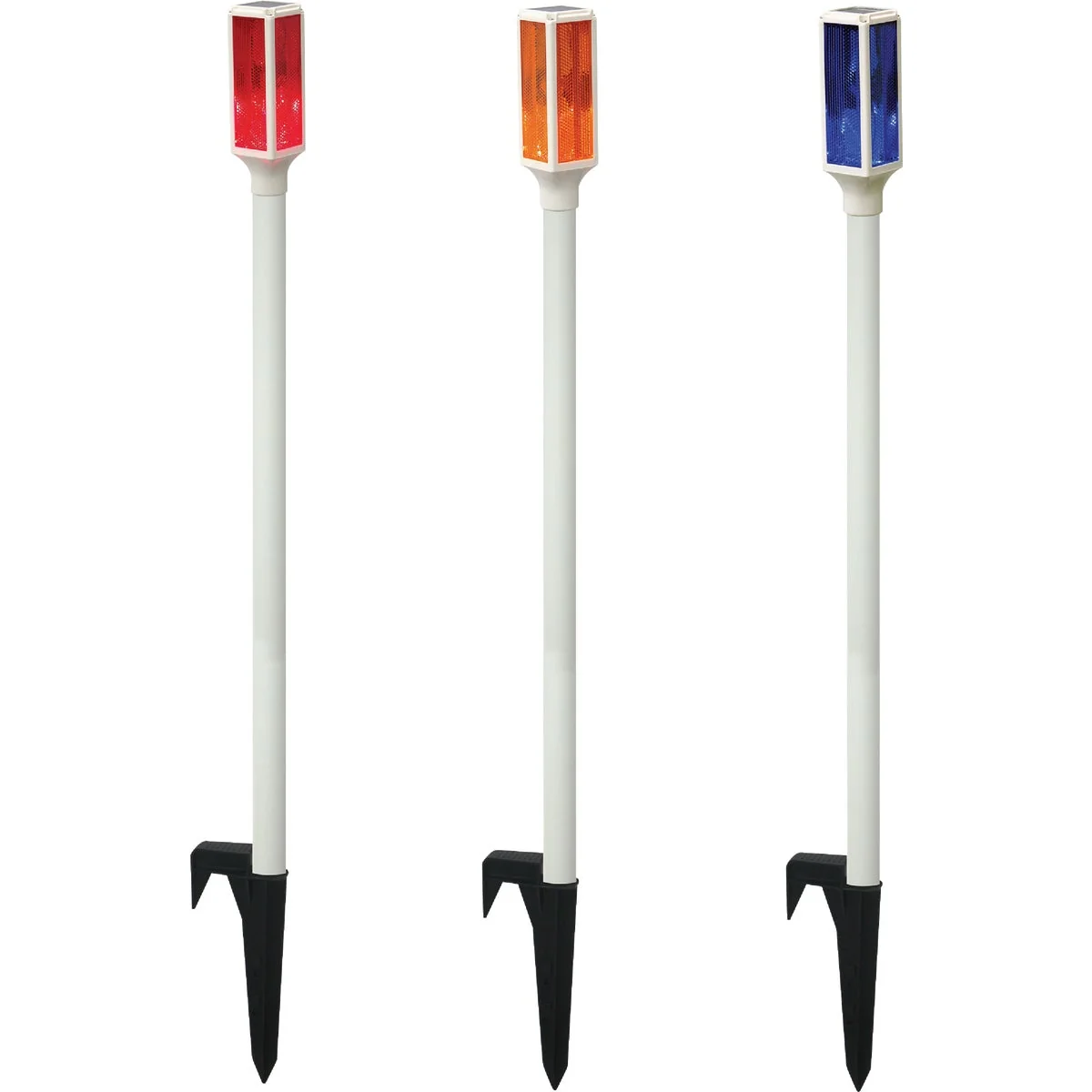 Classic Alpine Solar LED Multicolor Driveway Marker Stake Outstanding