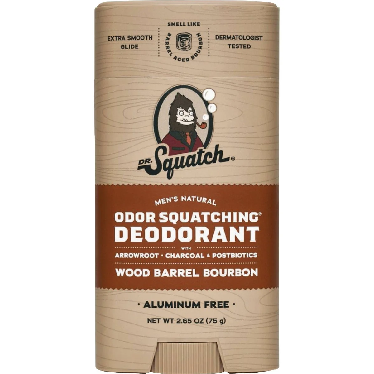 World-Class Dr. Squatch 2.65 Oz. Wood Barrel Bourbon Deodorant Sophisticated