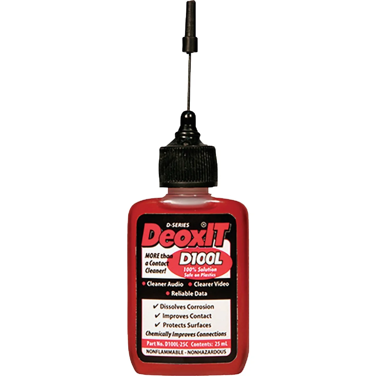 Next-Generation DeoxIT D-Series D100L 25 mL Liquid in Needle Dispenser Effective