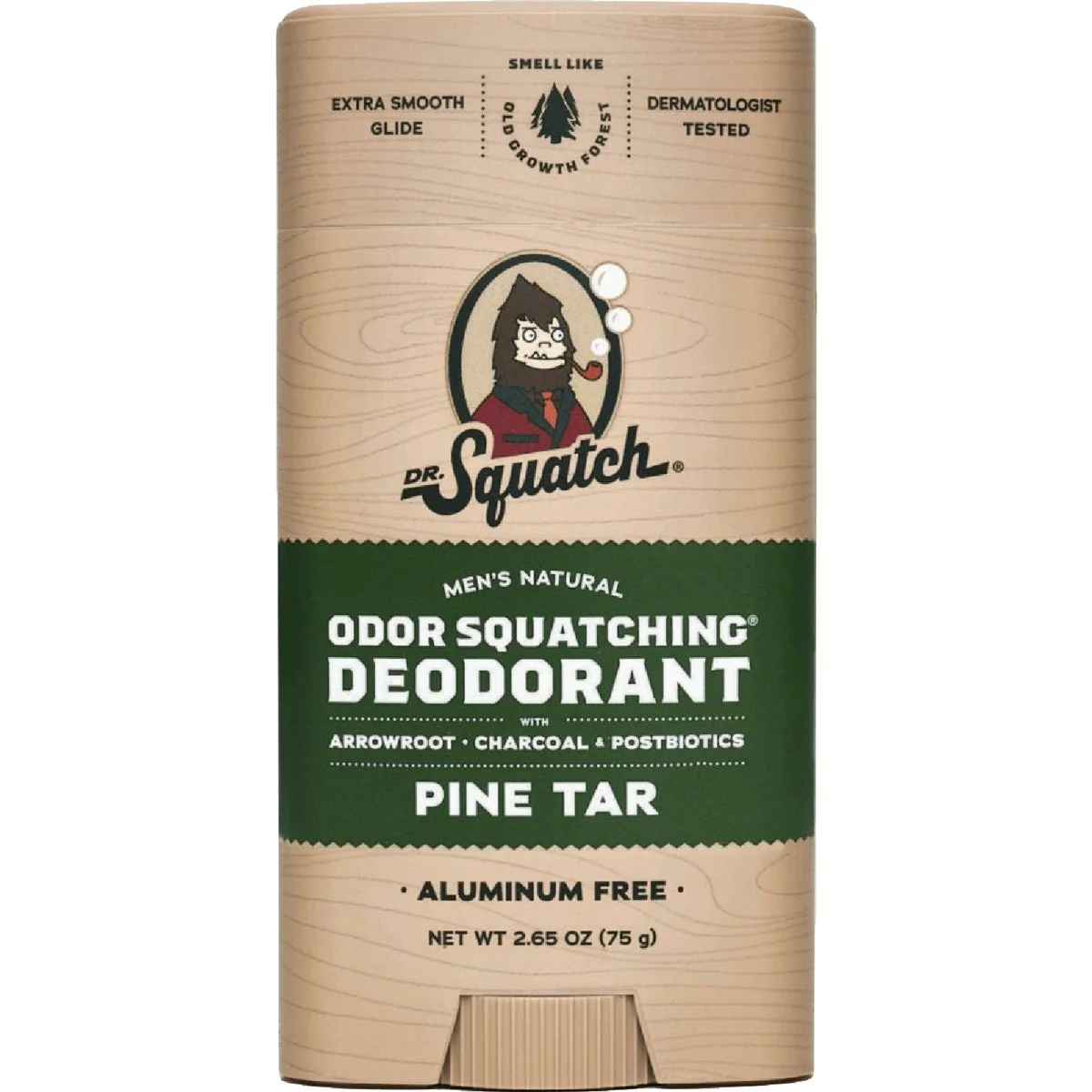 Reliable Dr. Squatch 2.65 Oz. Pine Tar Deodorant Sustainable