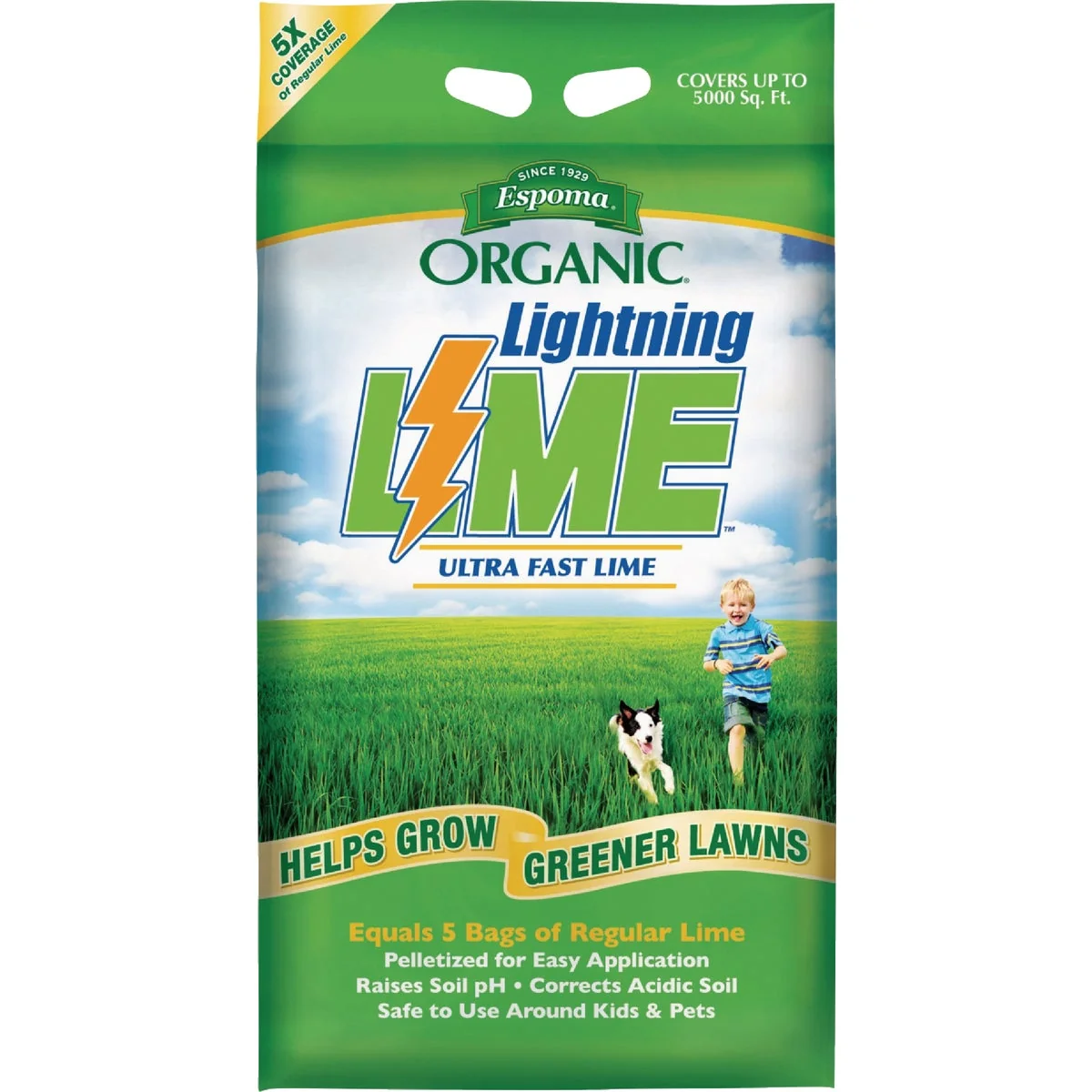 Proven Espoma Organic 30 Lb. Organic Lightning Lime Natural