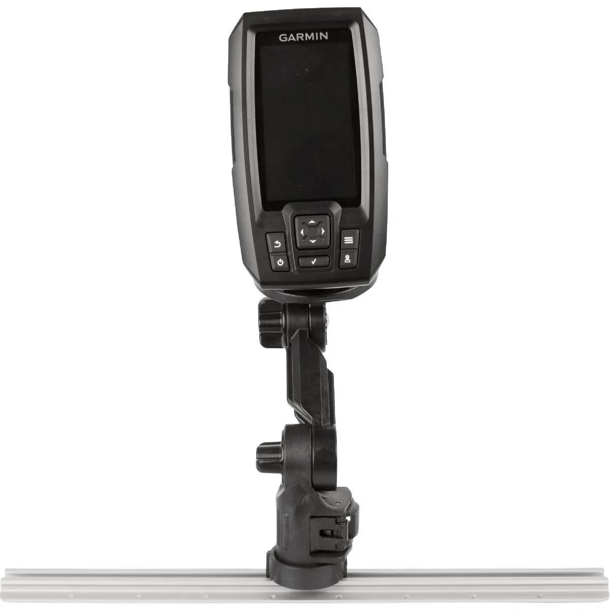 Casual YakAttack Round Base Fish Finder Mount with Track Mounted LockNLoad Mounting System Safe