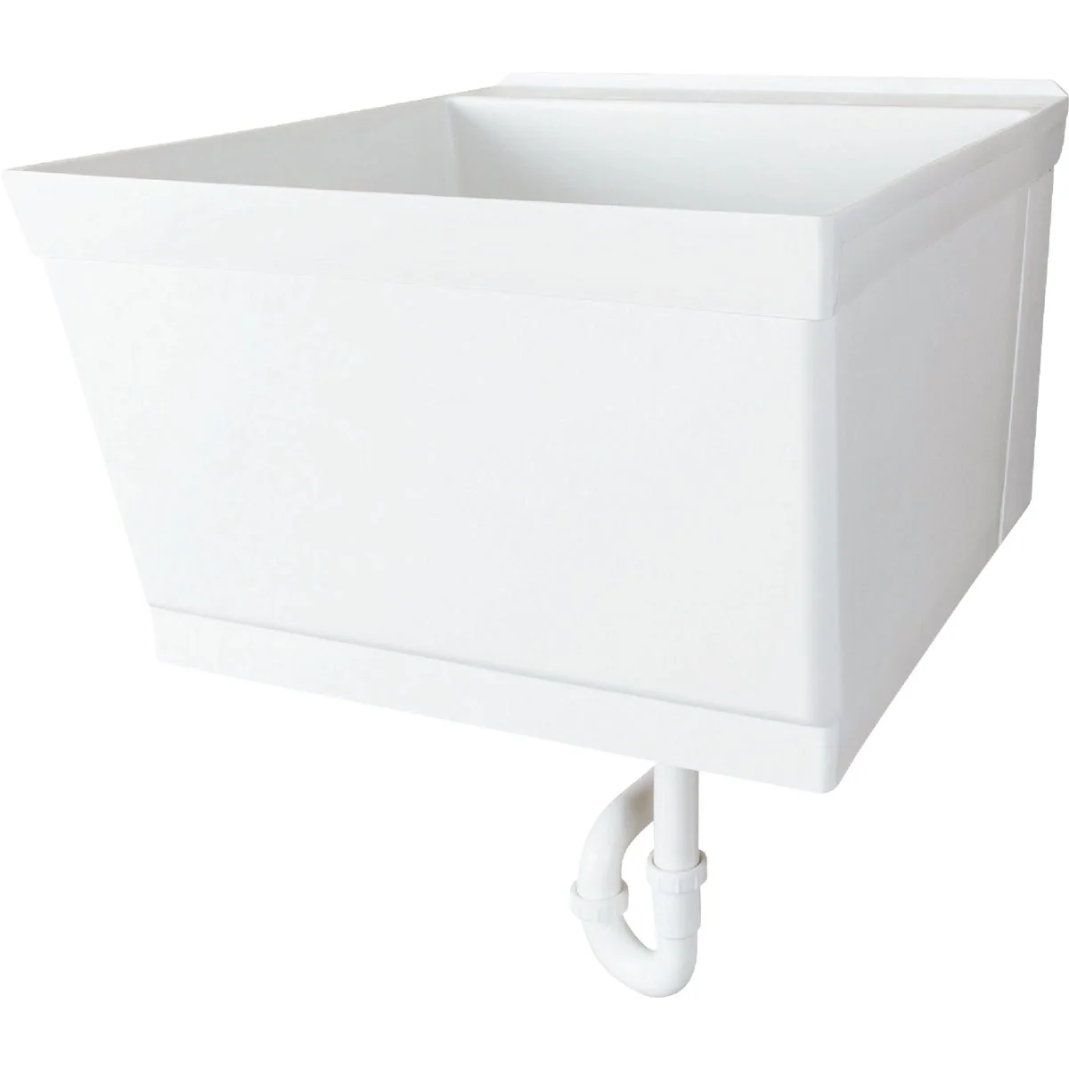 High-End Standard 19 Gal. White Utility Tub Fine Crafted
